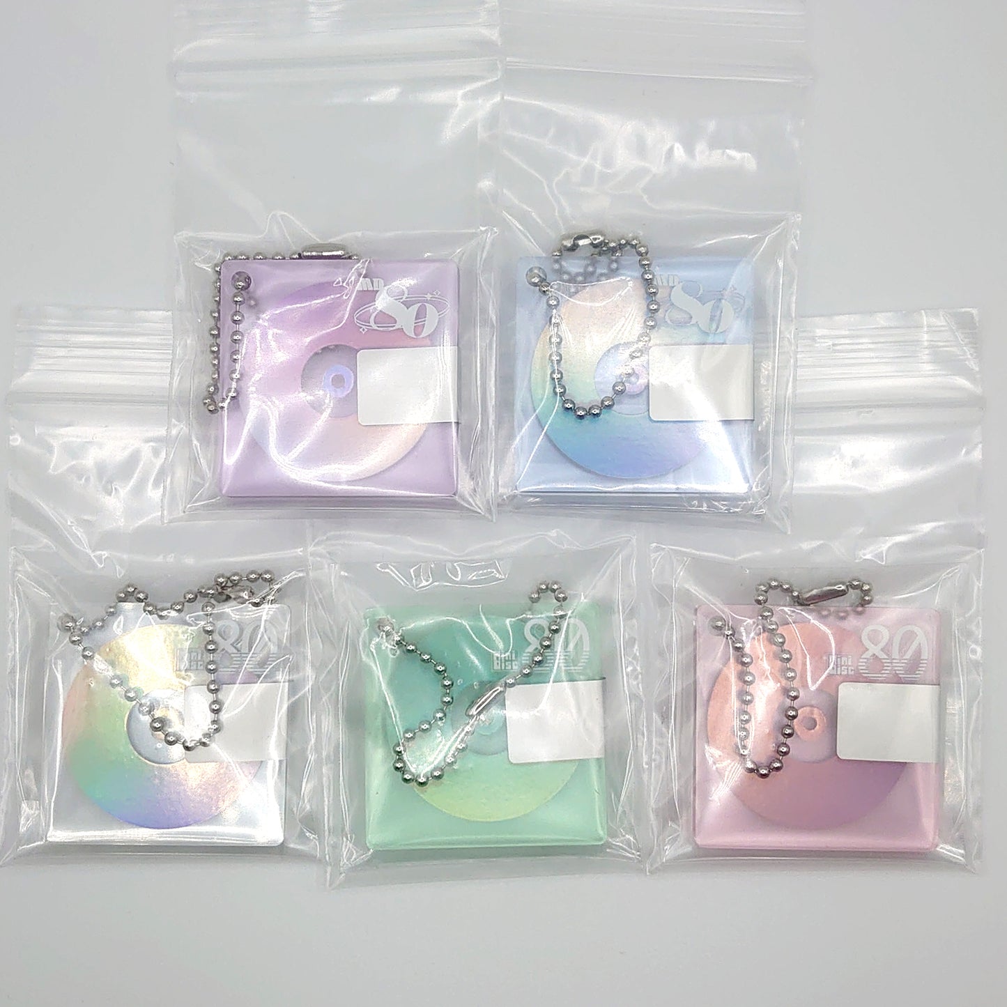 Heisei Pop MiniDisc Gacha Charm Set