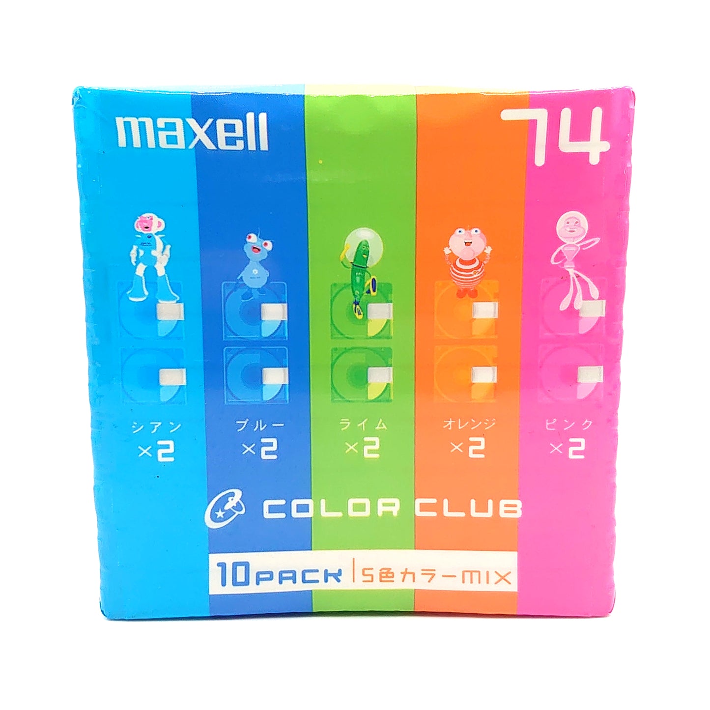 Maxell 74 Minute MiniDisc 10 Pack