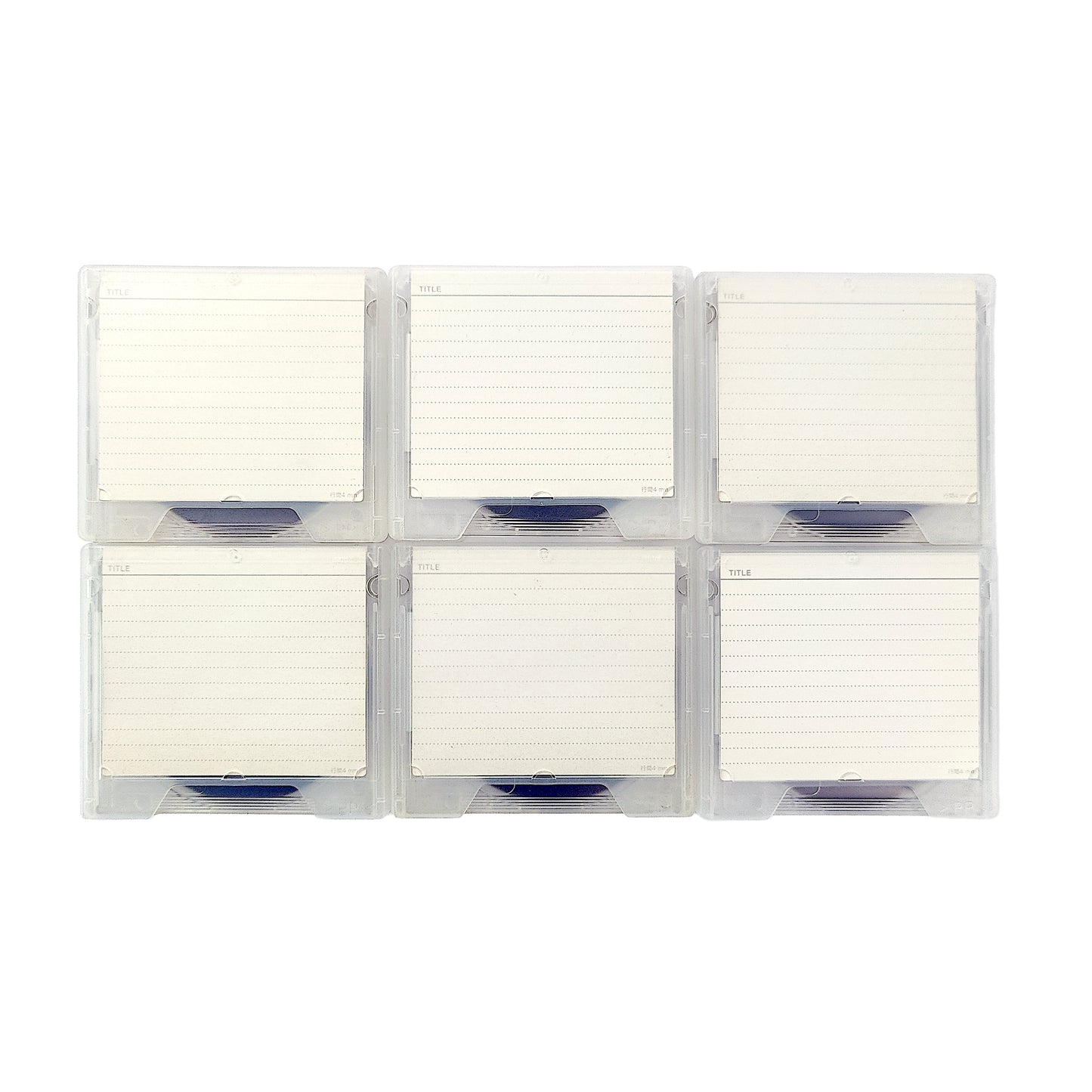 Sony Neige 74 Minute MiniDisc 6 Pack