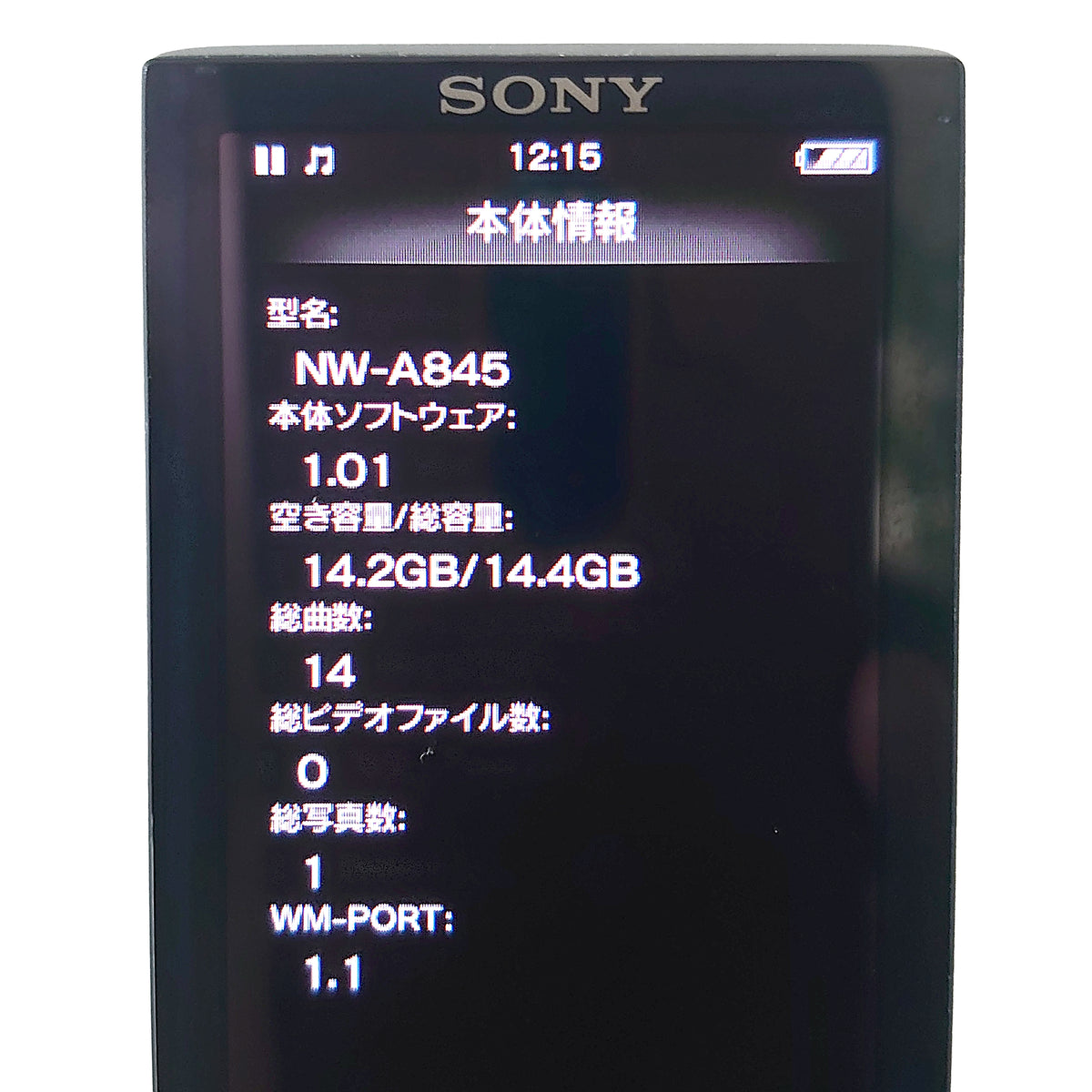Sony NW-A845 Network Walkman 16GB