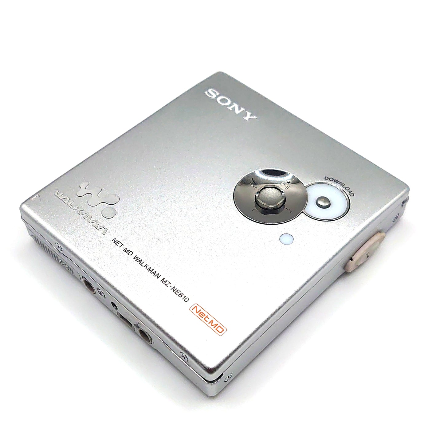 Sony MZ-NE810 MiniDisc Player Bundle