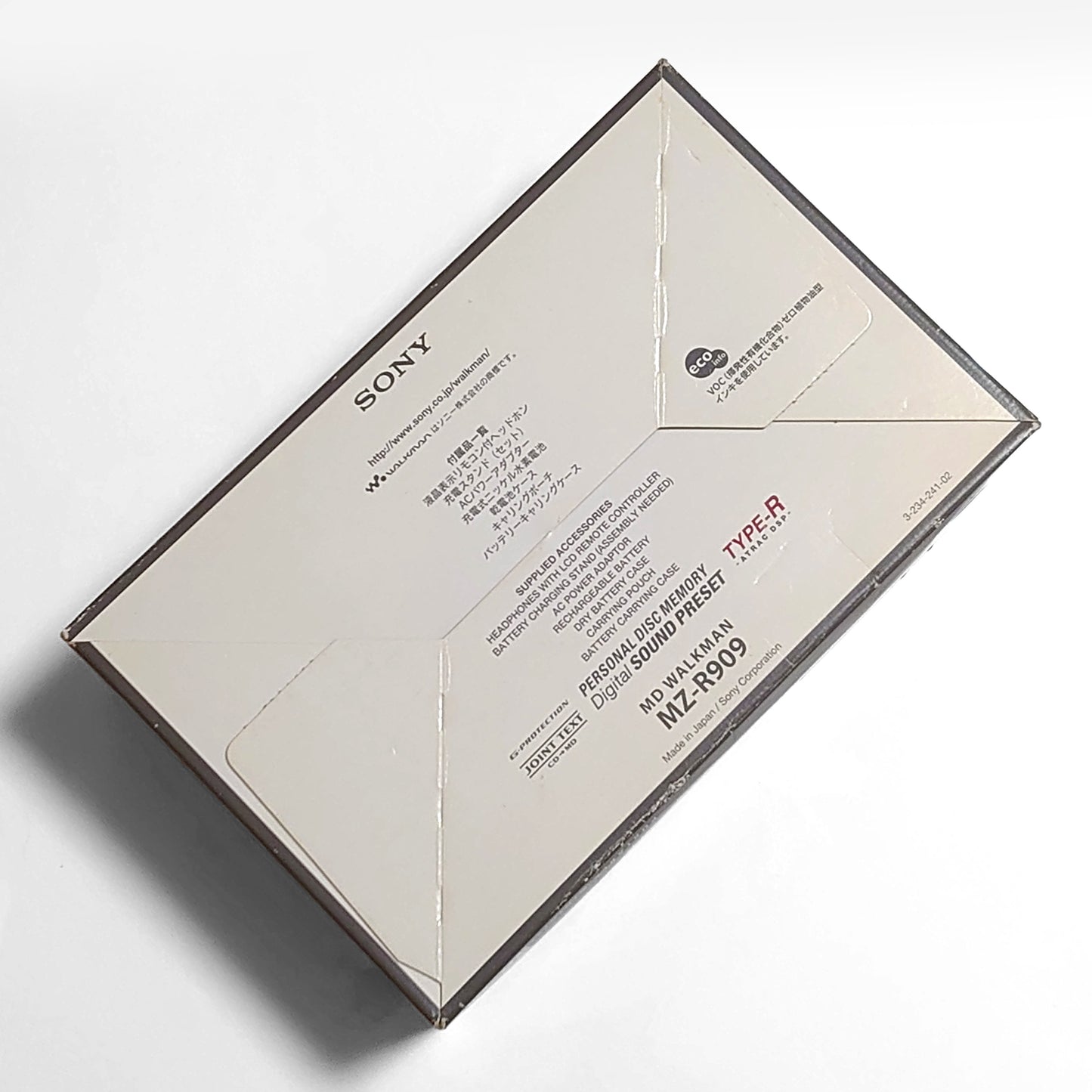 Boxed Sony MZ-R909 MiniDisc Recorder Bundle