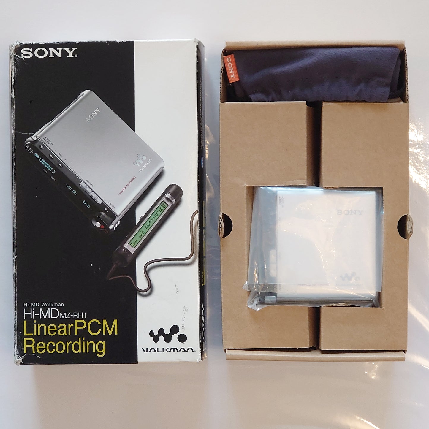 Boxed Sony MZ-RH1 MiniDisc Recorder Bundle