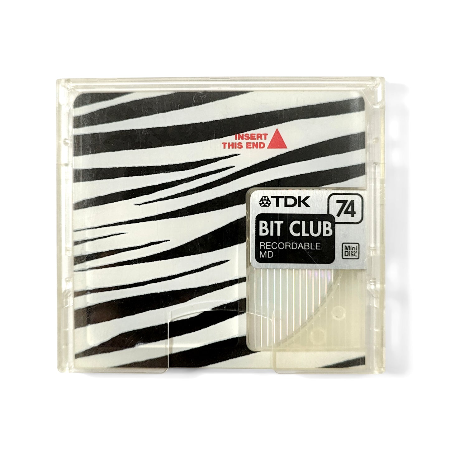 TDK Bit Zebra 74 Minute MiniDisc