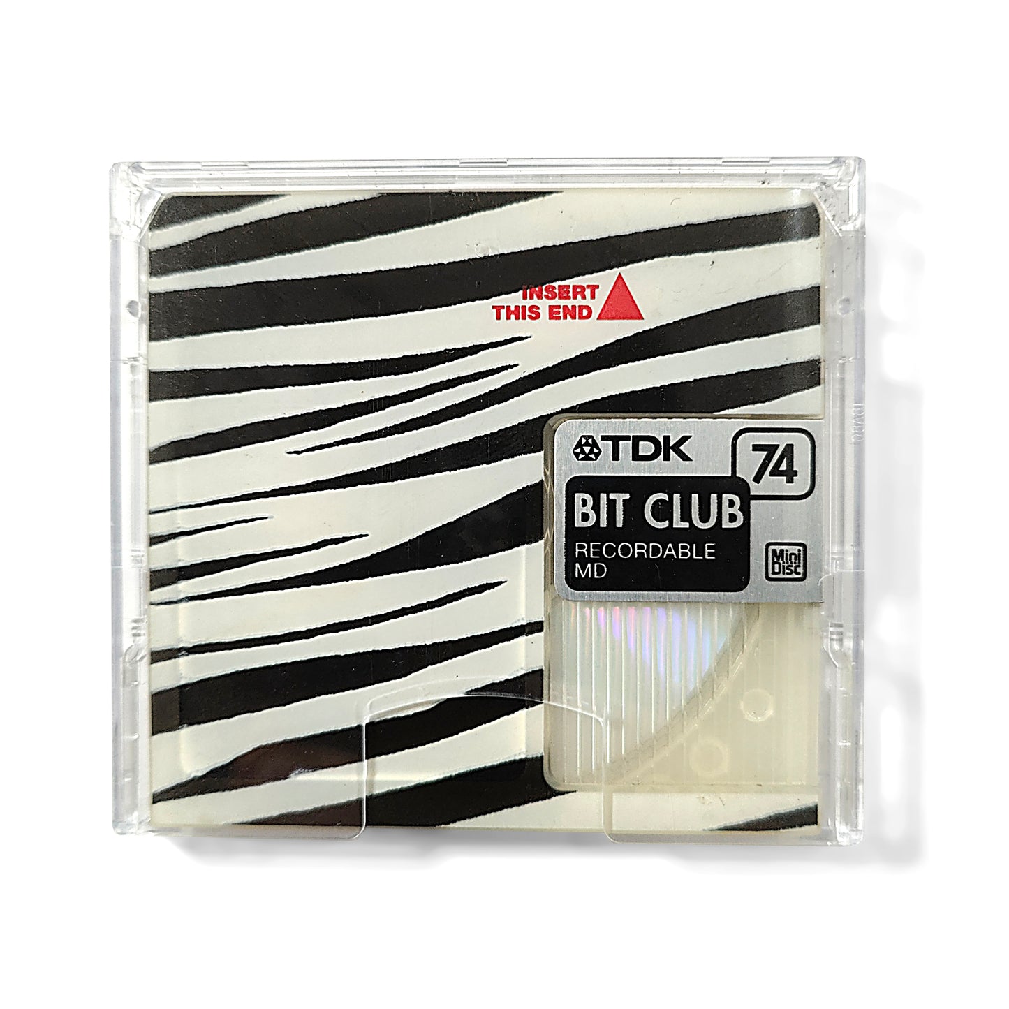 TDK Bit Zebra 80 Minute MiniDisc