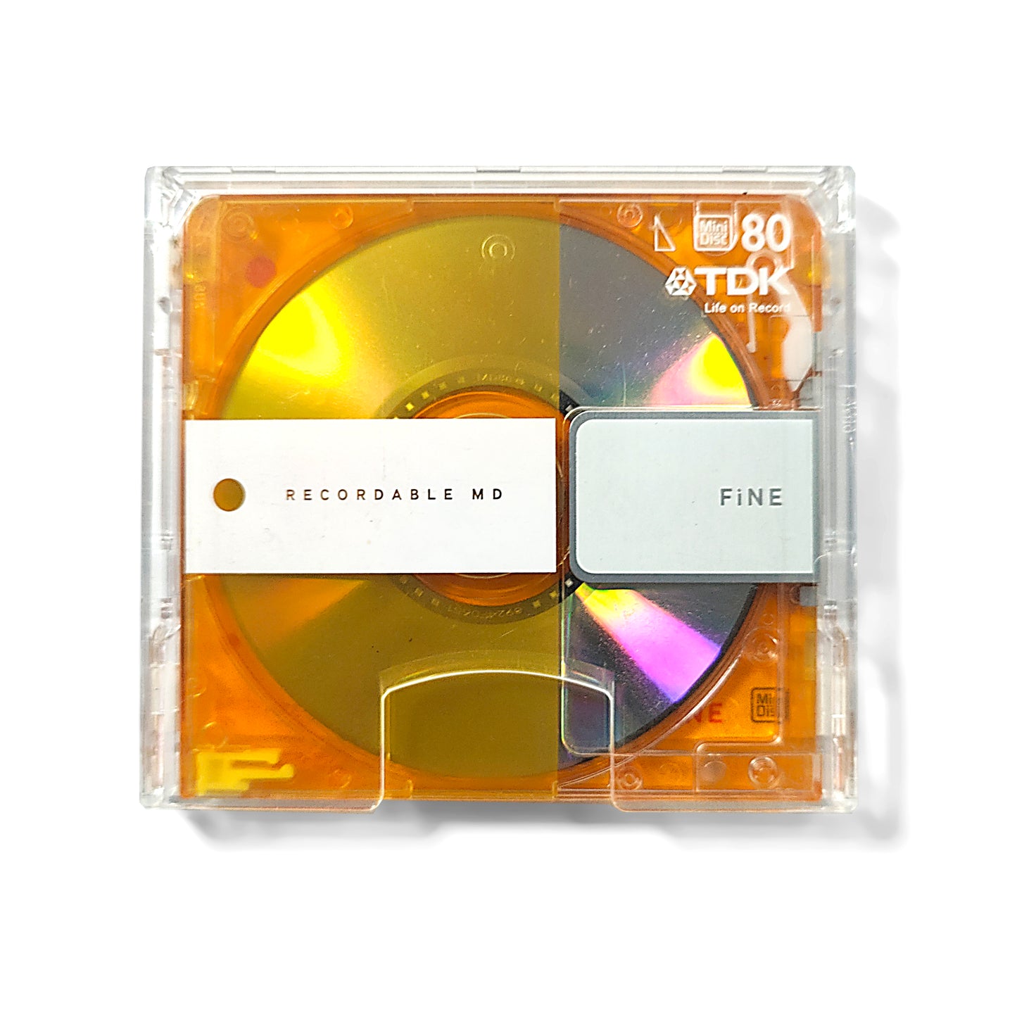 TDK Fine 80 Minute MiniDisc 3 Pack