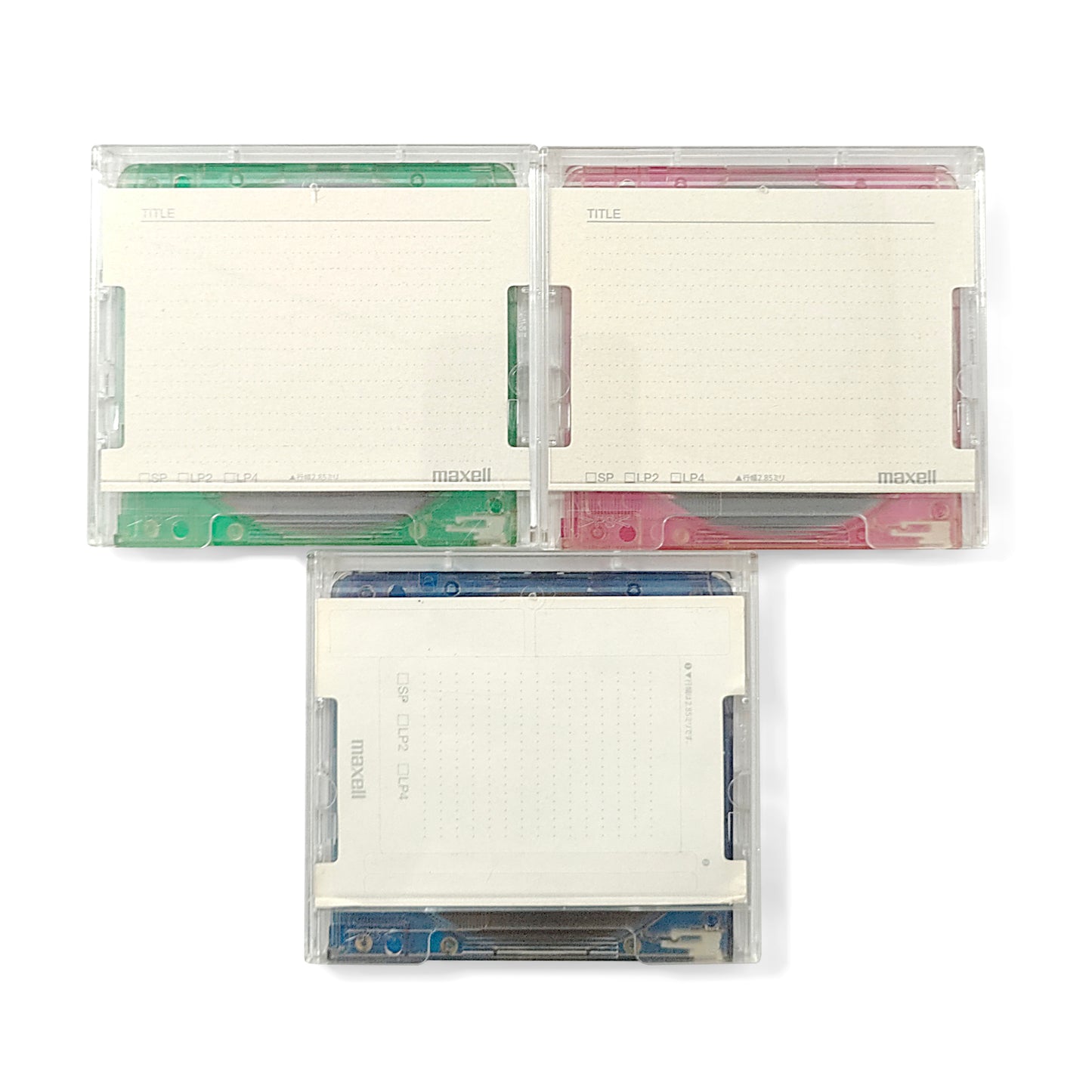 Maxell Mix Billiard Ball 74 Minute MiniDisc 3 Pack