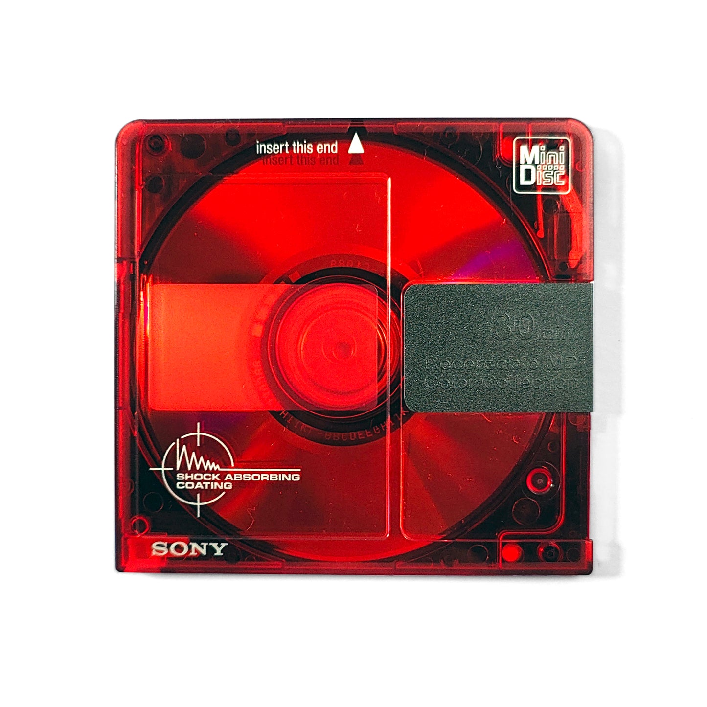 Sony Color Collection 80 Minute MiniDisc 2 Pack