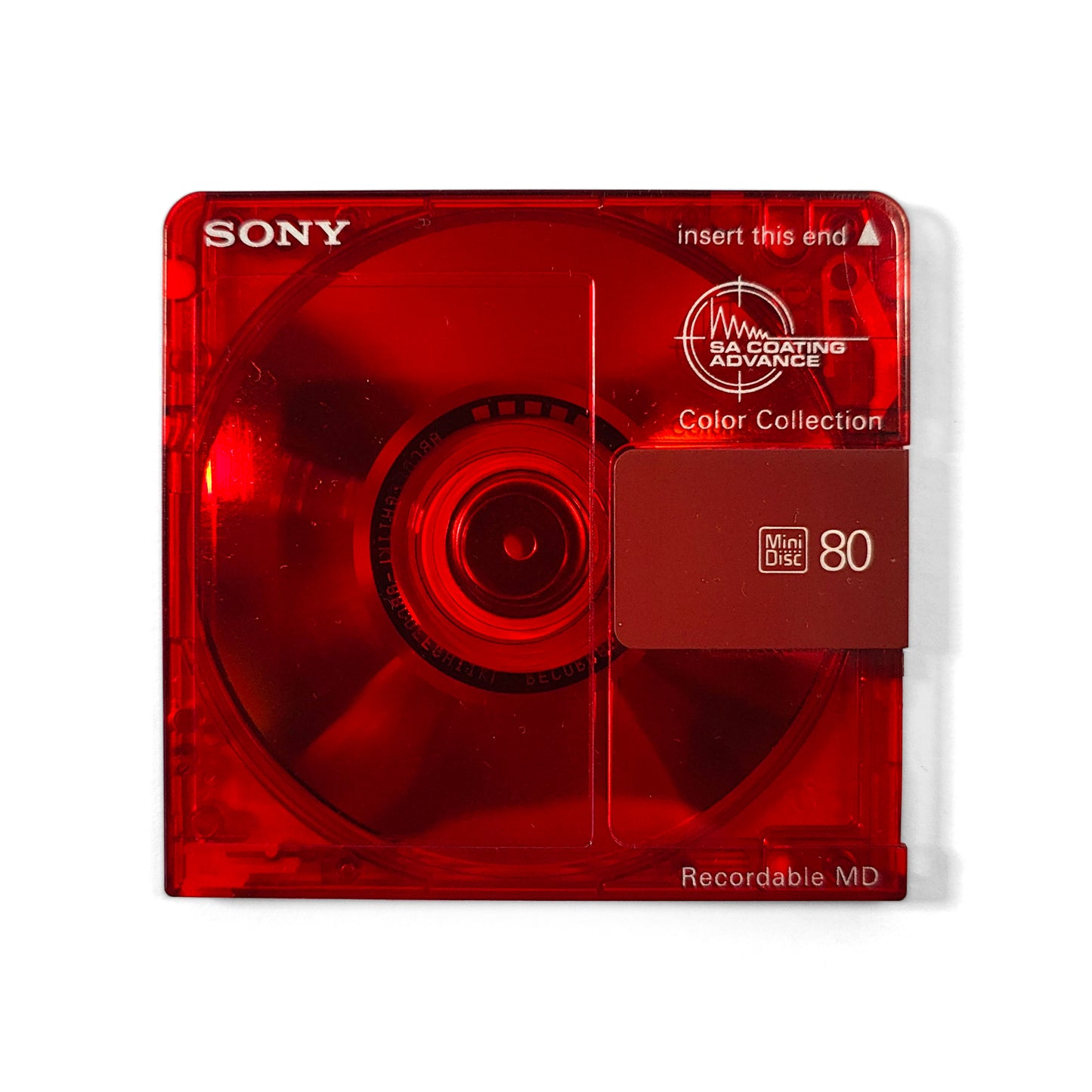Sony Color Collection SA 80 Minute MiniDisc 2 Pack