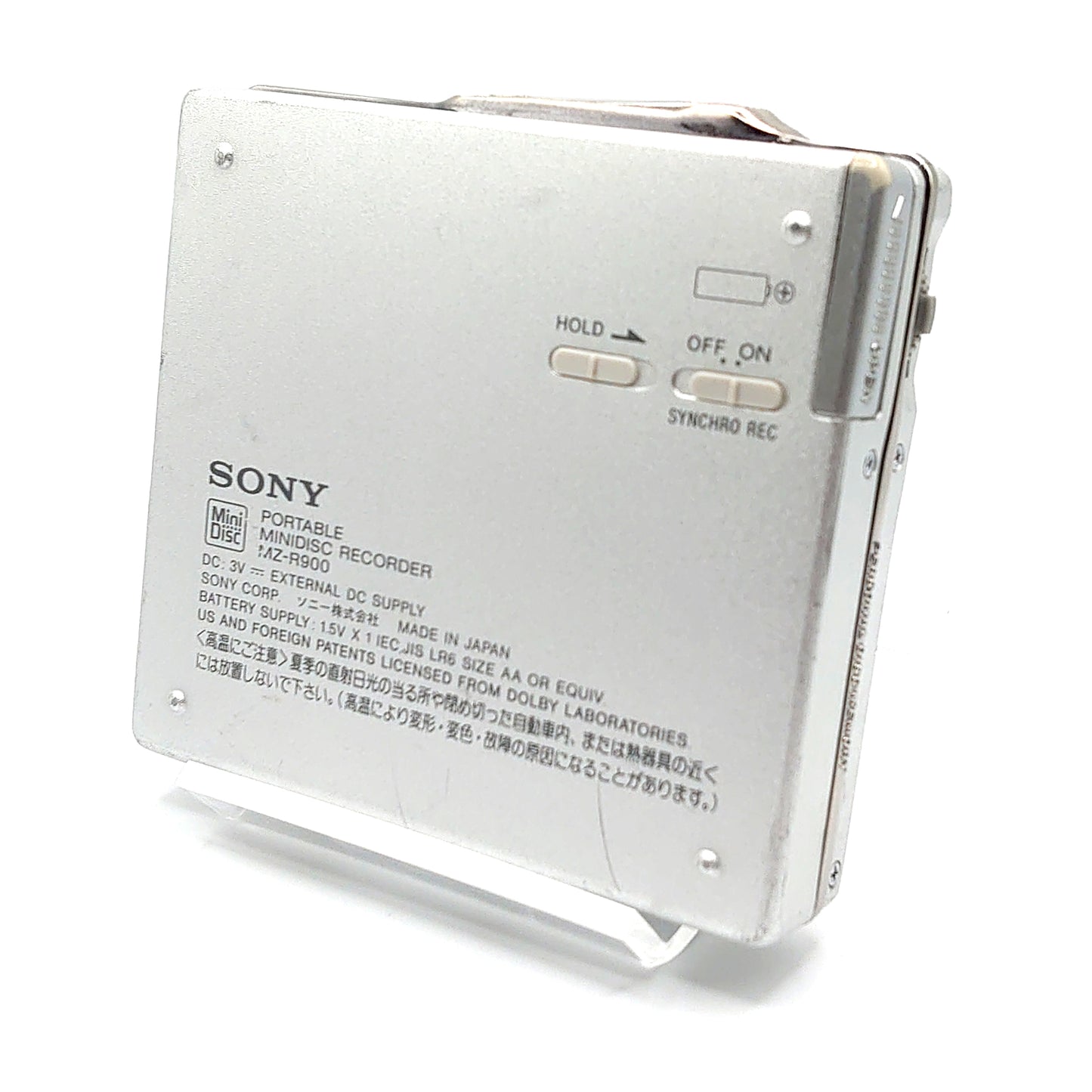 Sony MZ-R900 MiniDisc Recorder