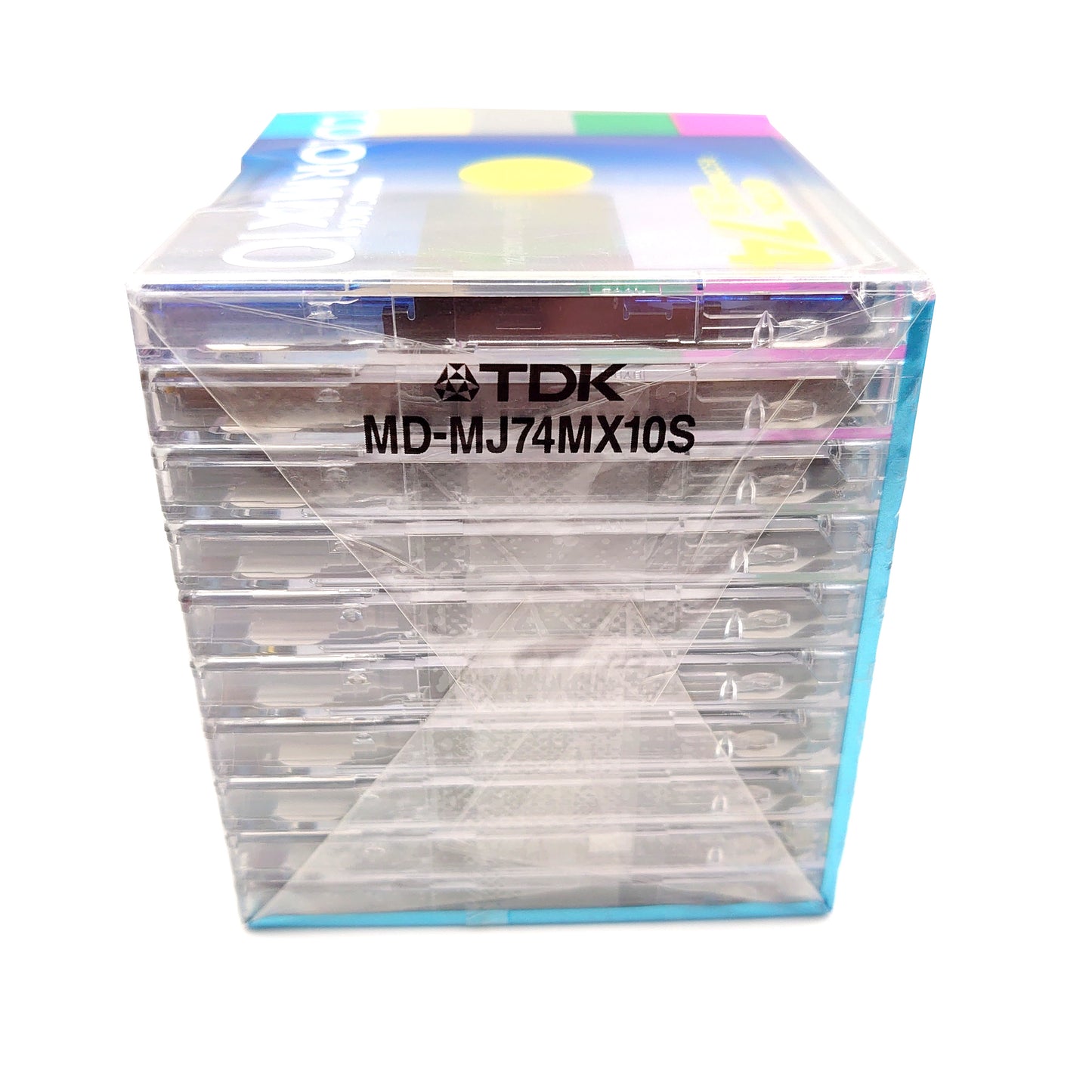 TDK Music Jack Color Mix 74 Minute MiniDisc 10 Pack