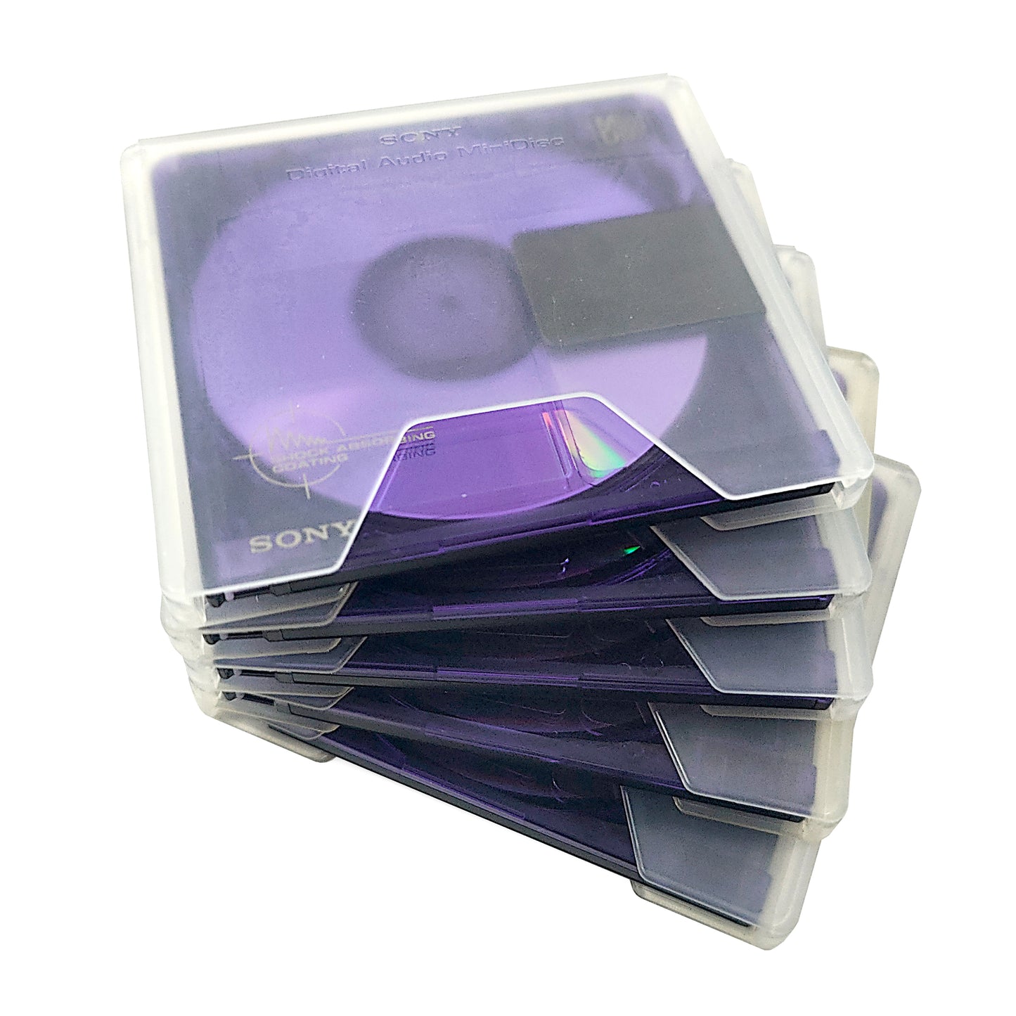 Sony Color Collection 80 Minute MiniDisc 5 Pack