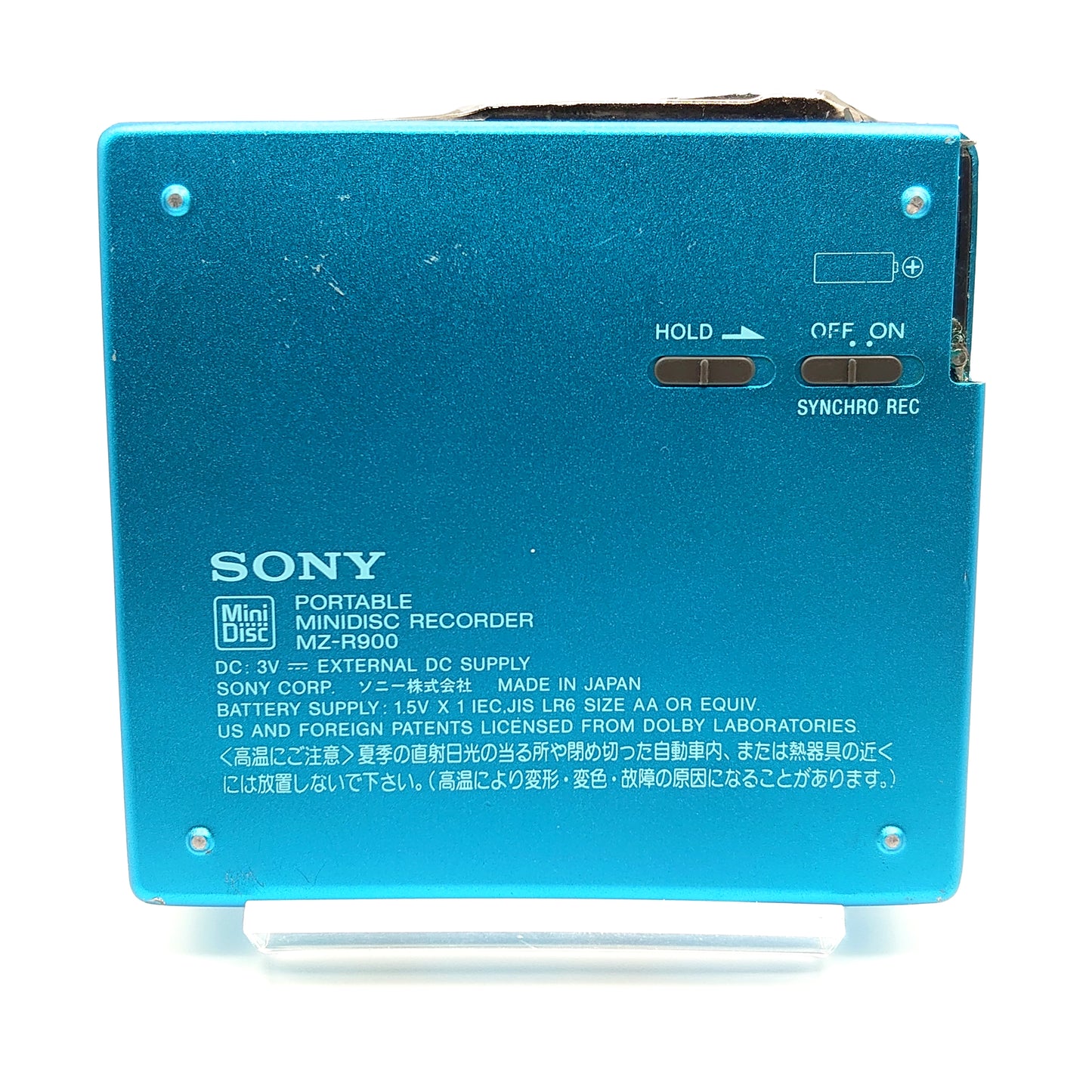 Sony MZ-R900 MiniDisc Recorder