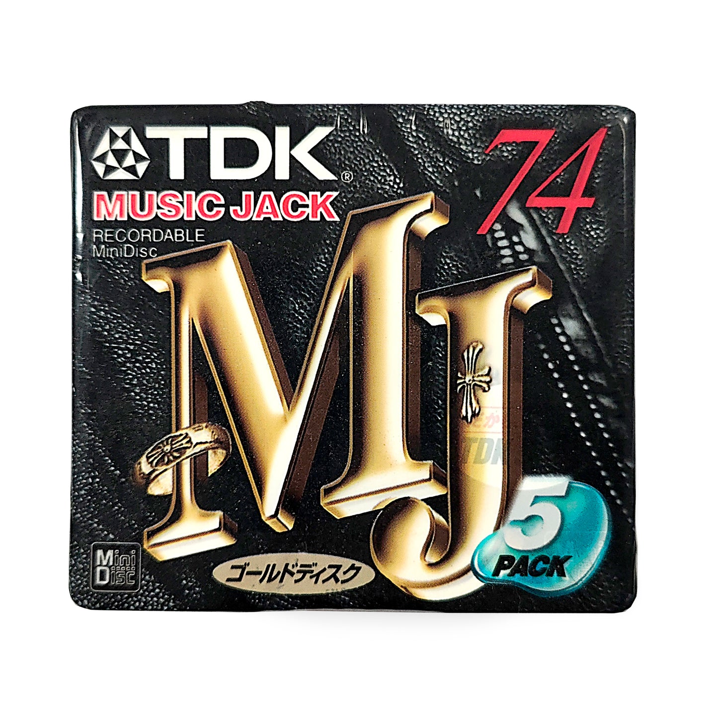 TDK Music Jack 74 Minute MiniDisc 5 Pack