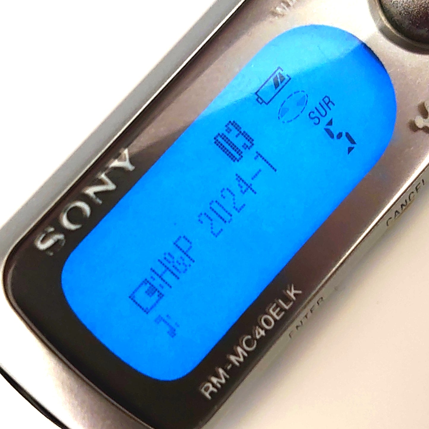 Sony RM-MC40ELK MiniDisc Inline Remote