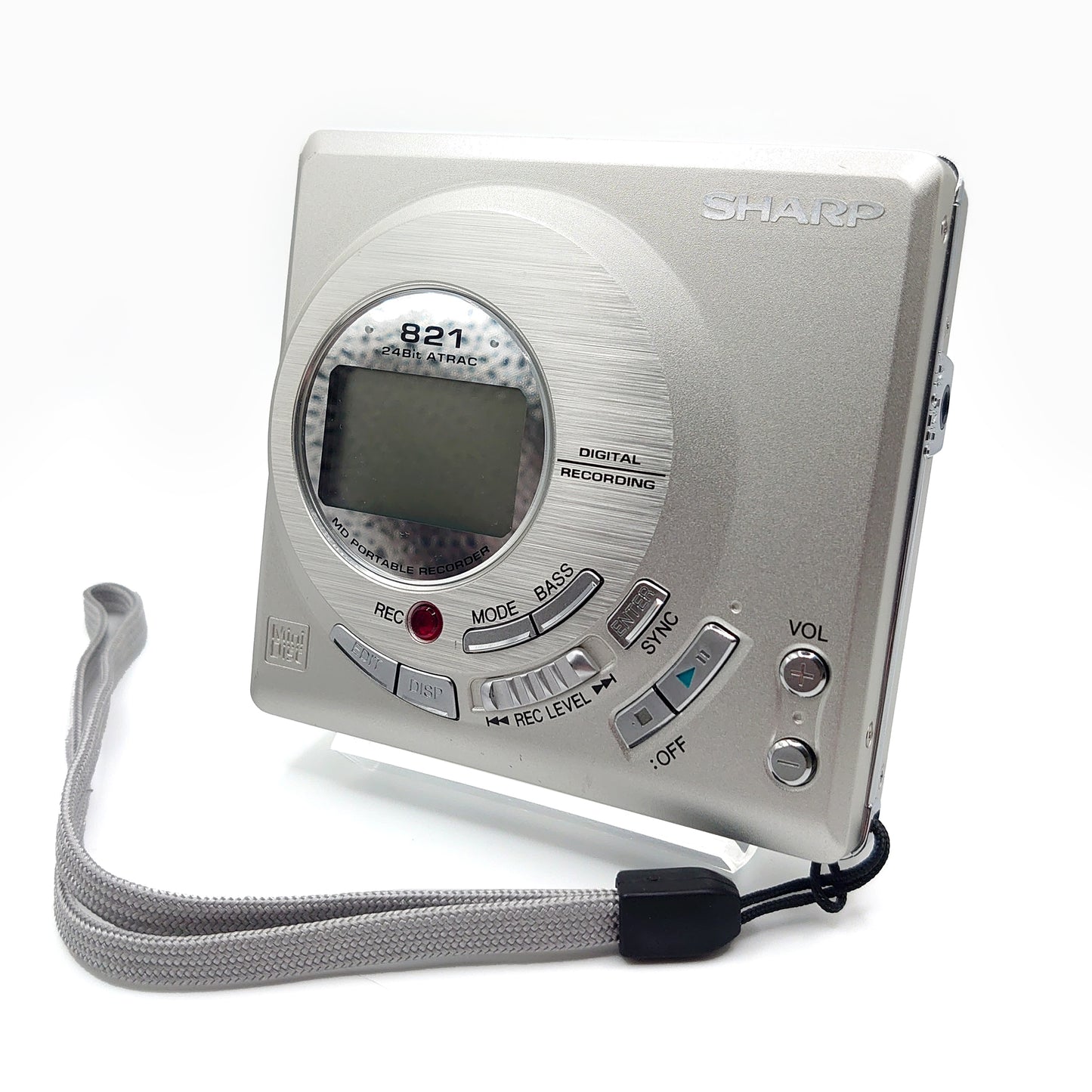 Sharp MD-MT821-S MiniDisc Recorder Bundle