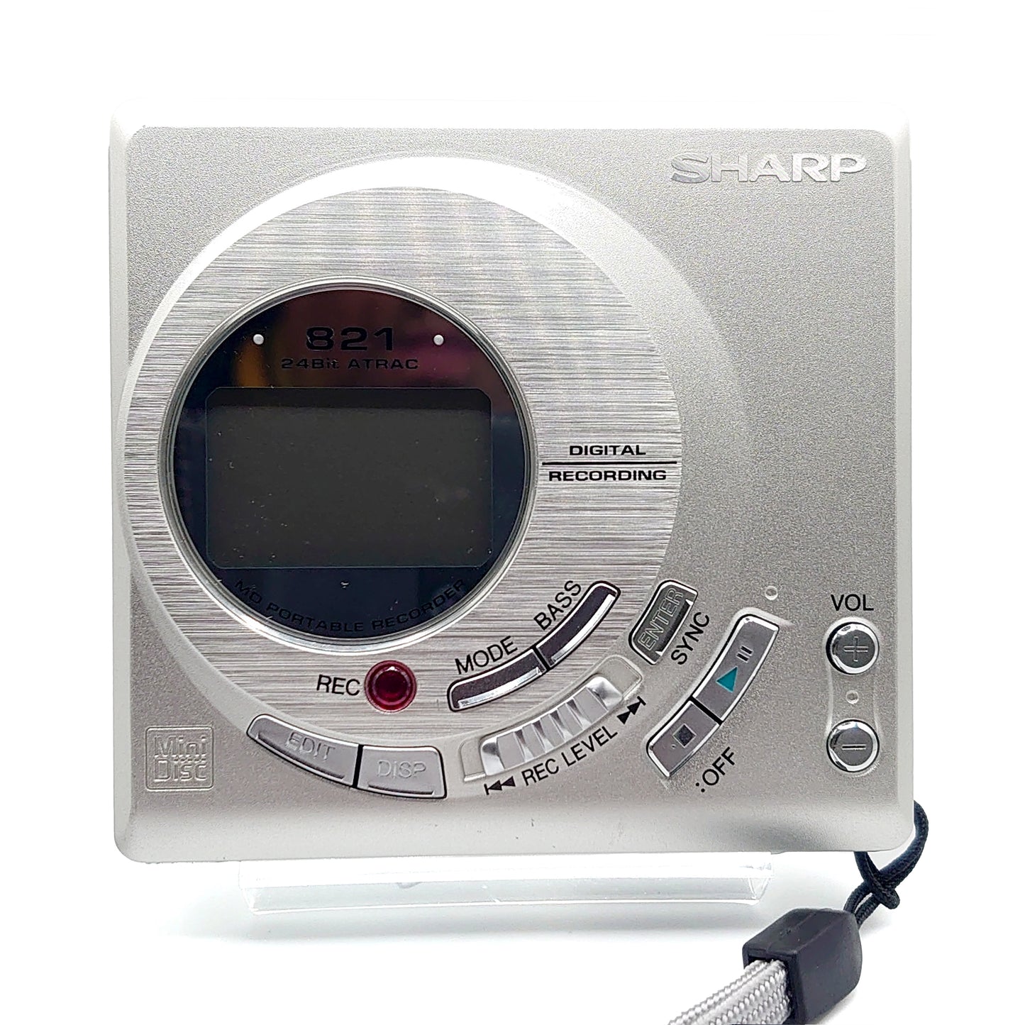 Sharp MD-MT821-S MiniDisc Recorder Bundle