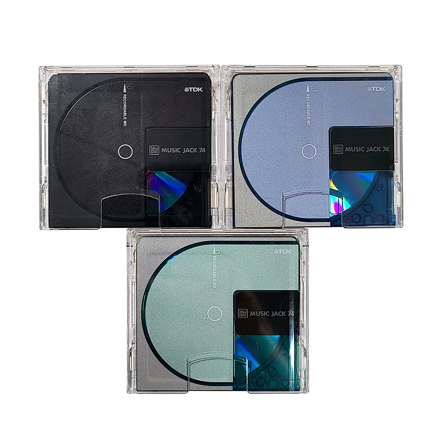 TDK Music Jack Turbo 74 Minute MiniDisc 3 Pack