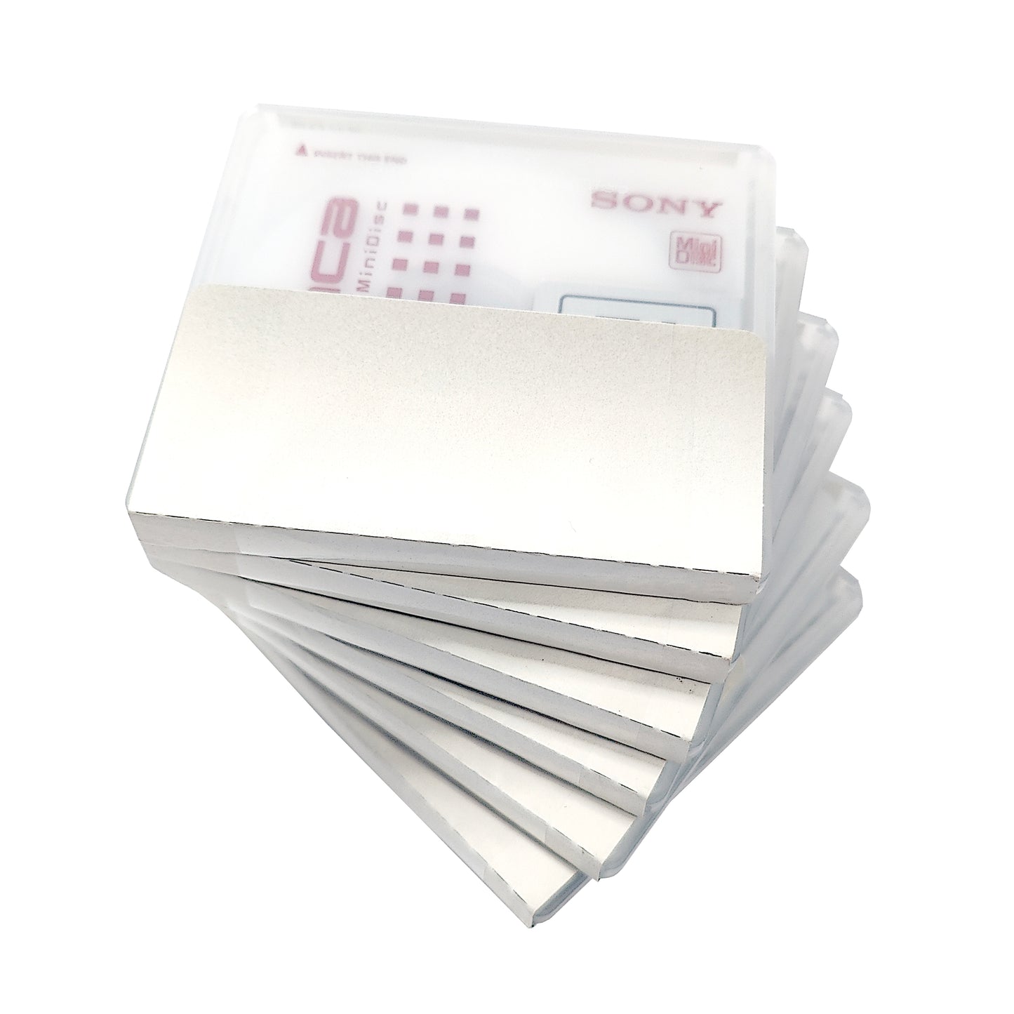 Sony Bianca 1st Edition 74 Minute MiniDisc 6 Pack