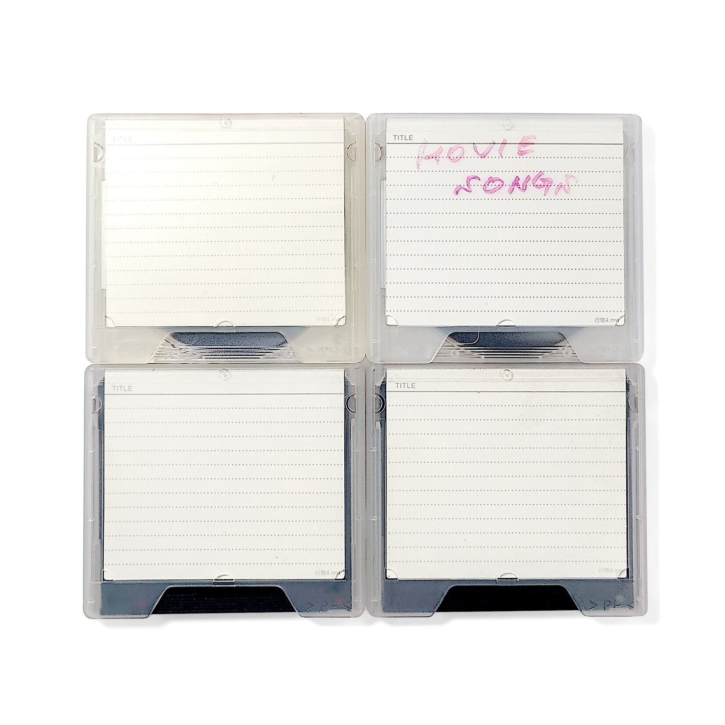 Sony Neige / Color Collection 74 & 80 Minute MiniDisc 4 Pack