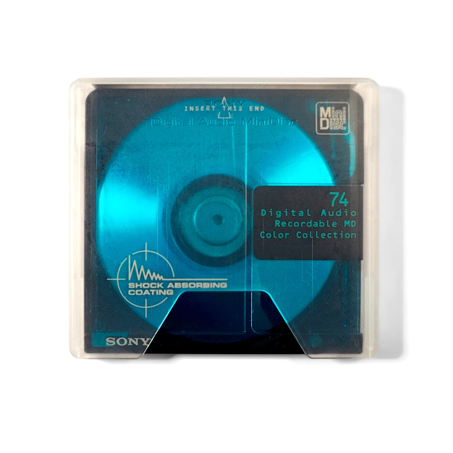 Sony Color Collection 74 Minute MiniDisc 5 Pack + Stickers