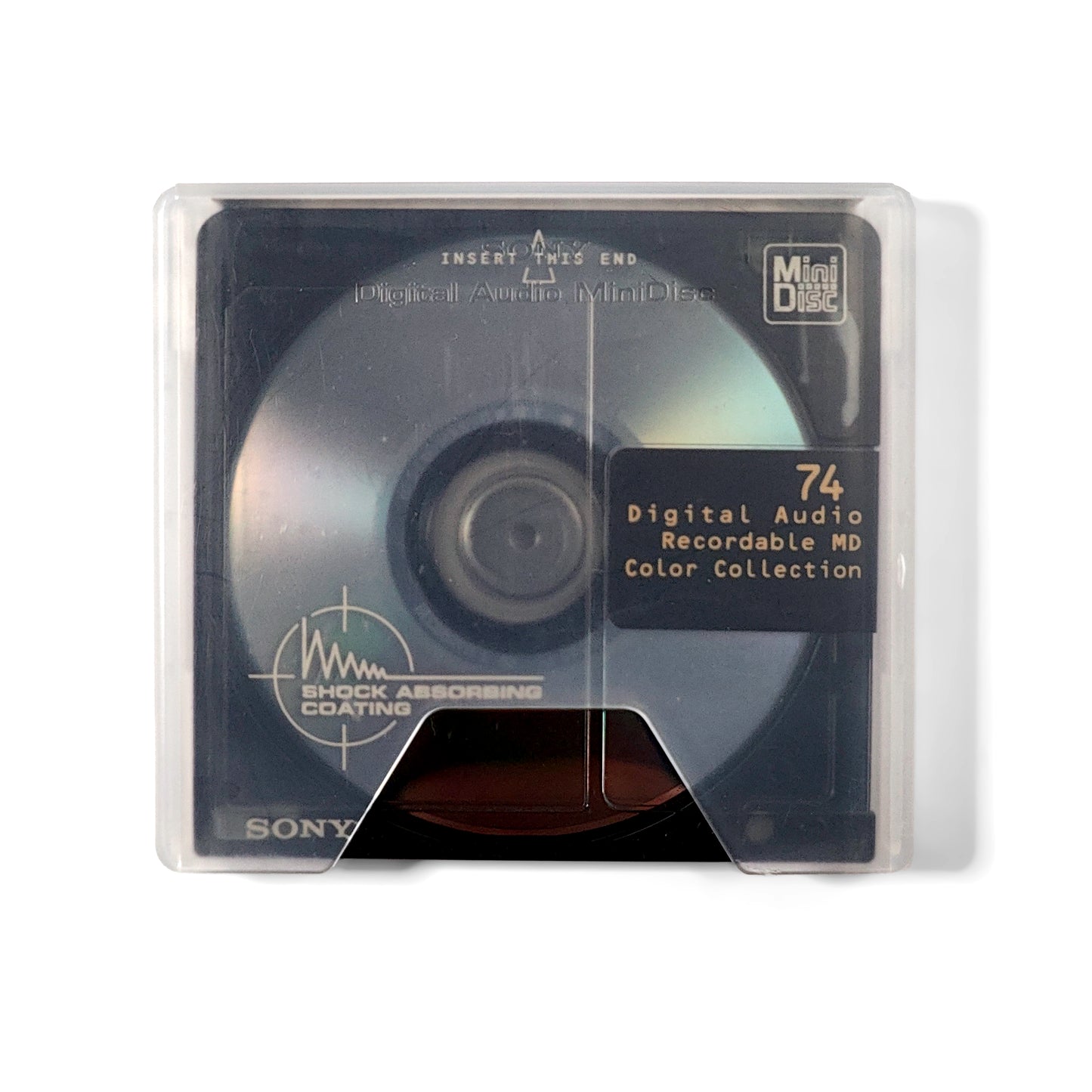 Sony Color Collection 74 Minute MiniDisc 5 Pack + Stickers