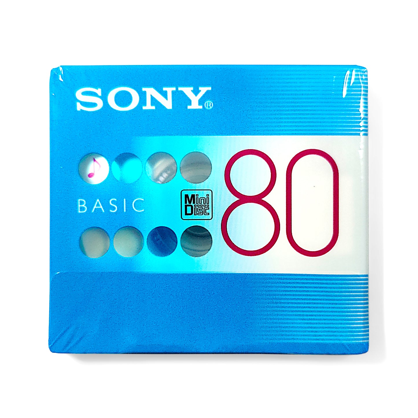 Sony Basic 80 Minute MiniDisc 6 Pack