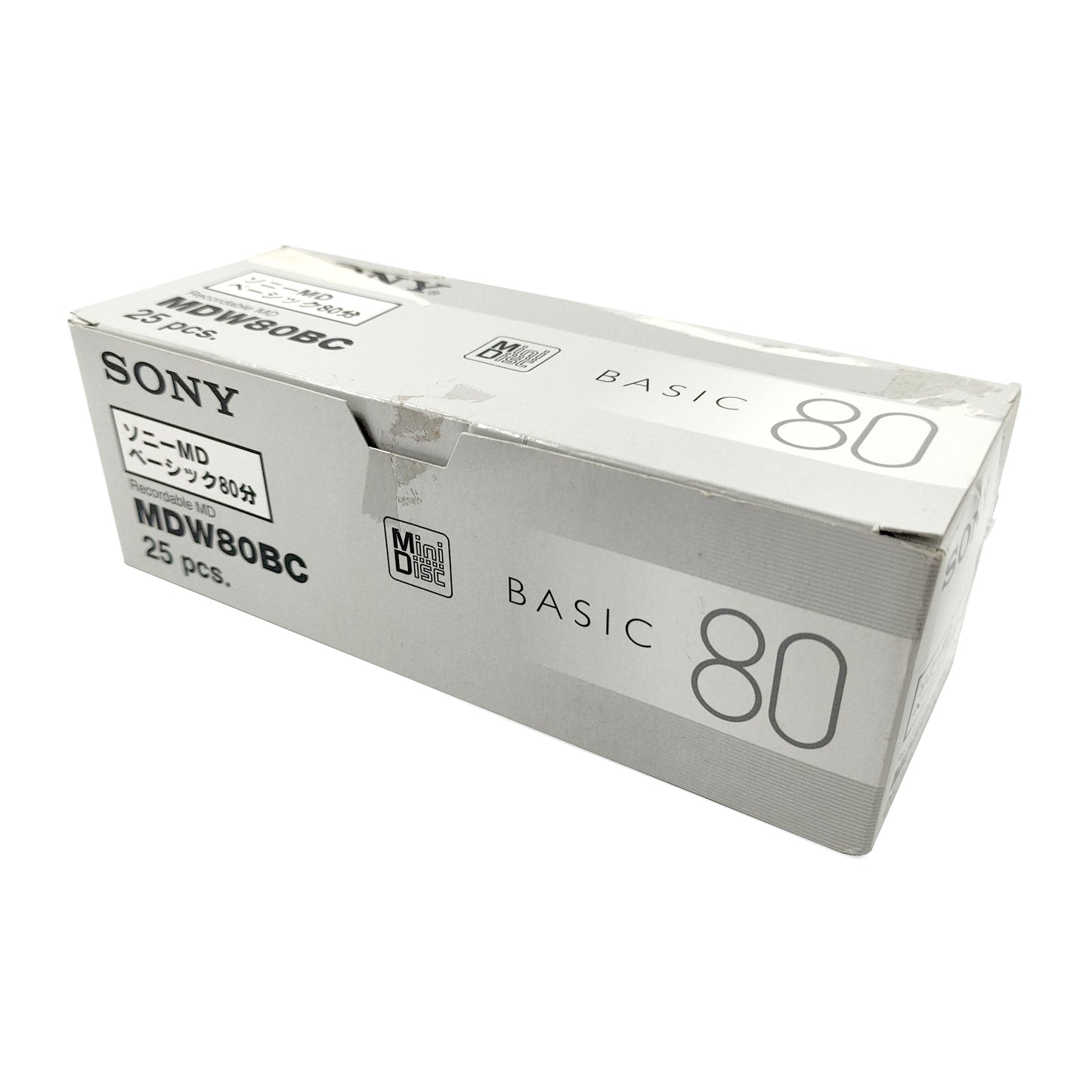 Sony Basic 80 Minute MiniDisc 25 Pack