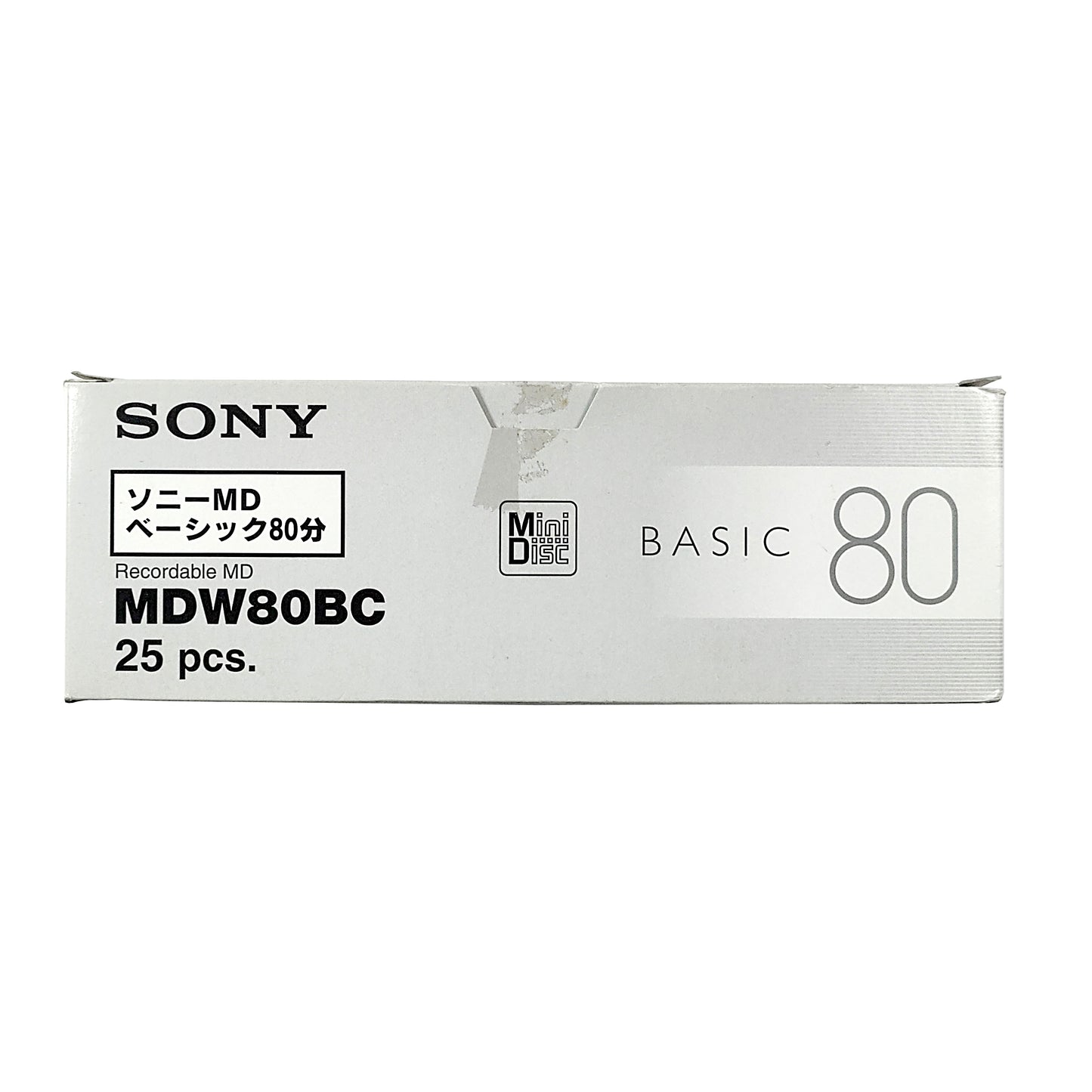 Sony Basic 80 Minute MiniDisc 25 Pack