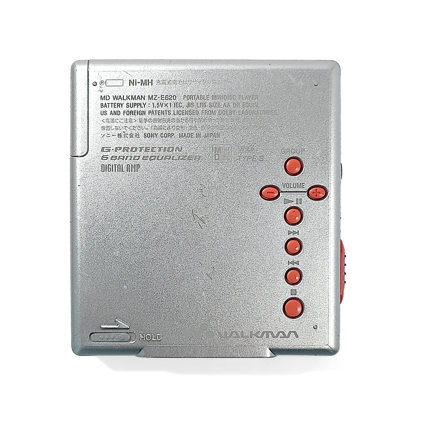 Sony MZ-E620 MiniDisc Player