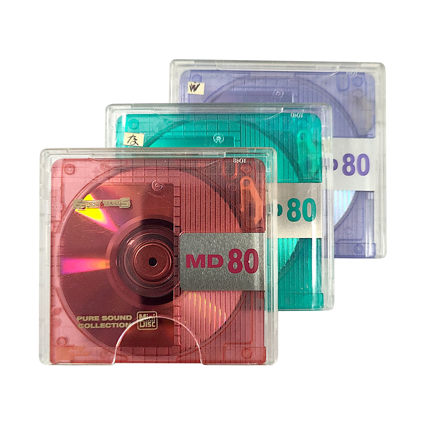 Sunny Techs 80 Minute MiniDisc 3 Pack
