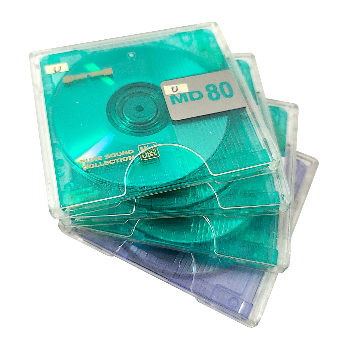 Sunny Techs 80 Minute MiniDisc 4 Pack