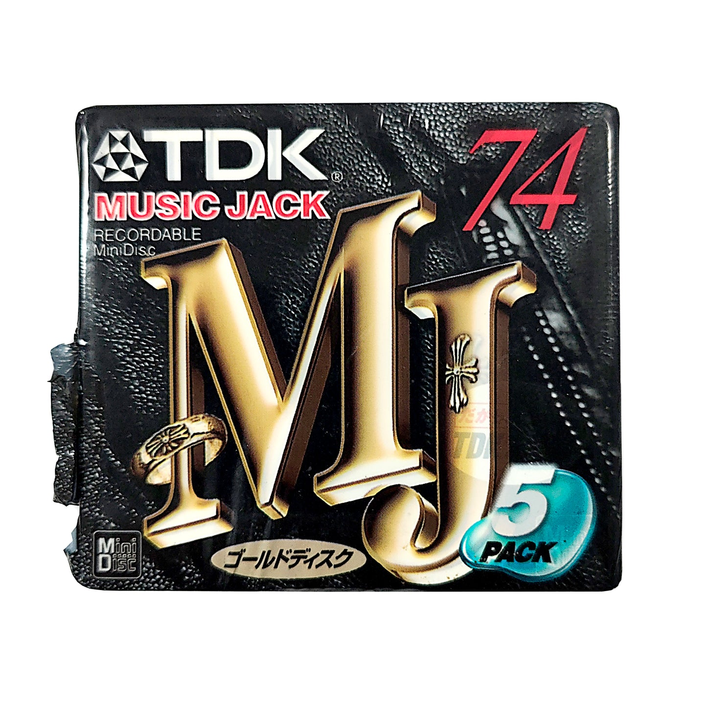 TDK Music Jack 74 Minute MiniDisc 5 Pack
