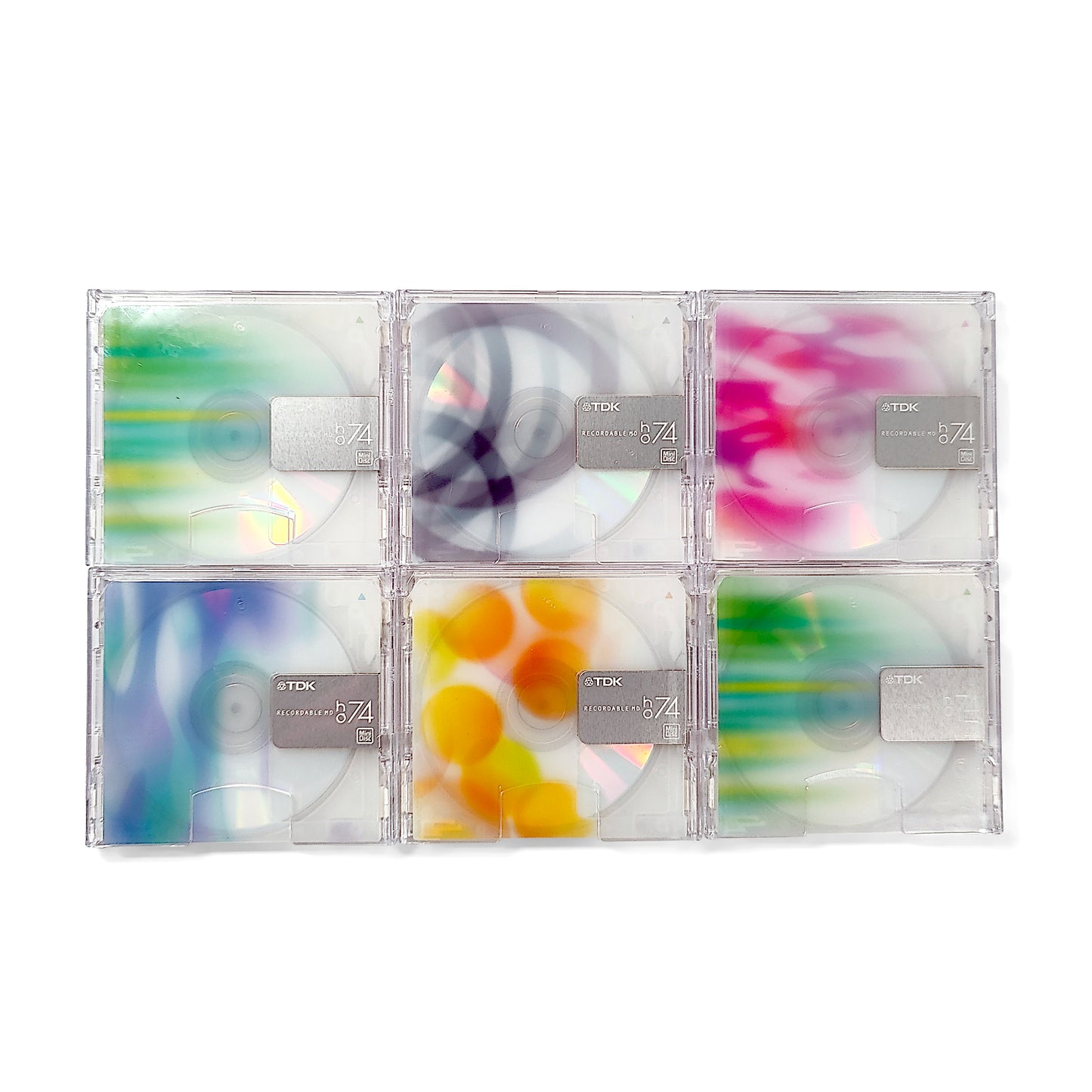 TDK ho 74 Minute MiniDisc 6 Pack