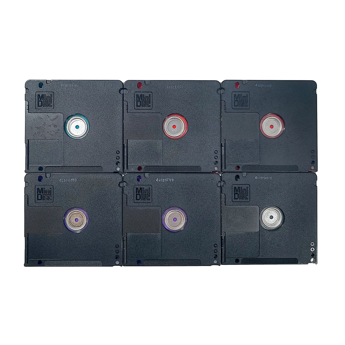 Sony Color Collection 74 Minute MiniDisc 6 Pack