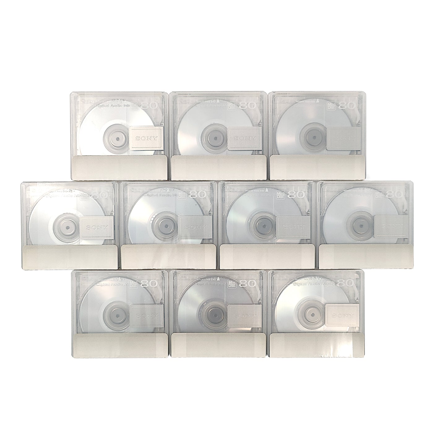 Sony Neige 80 Minute MiniDisc 10 Pack
