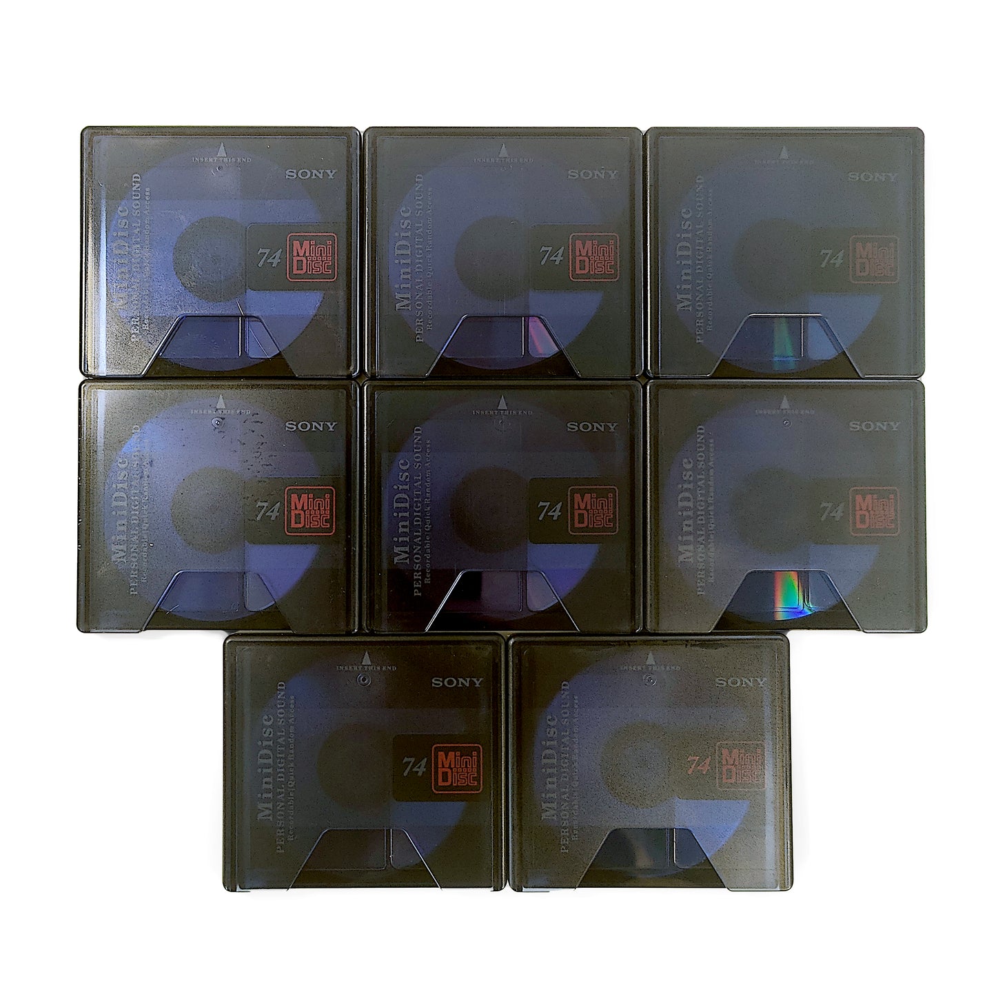 Sony Prism First Edition 74 Minute MiniDisc 8 Pack