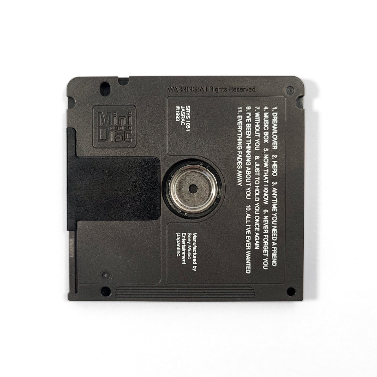 Mariah Carey Music Box MiniDisc Album