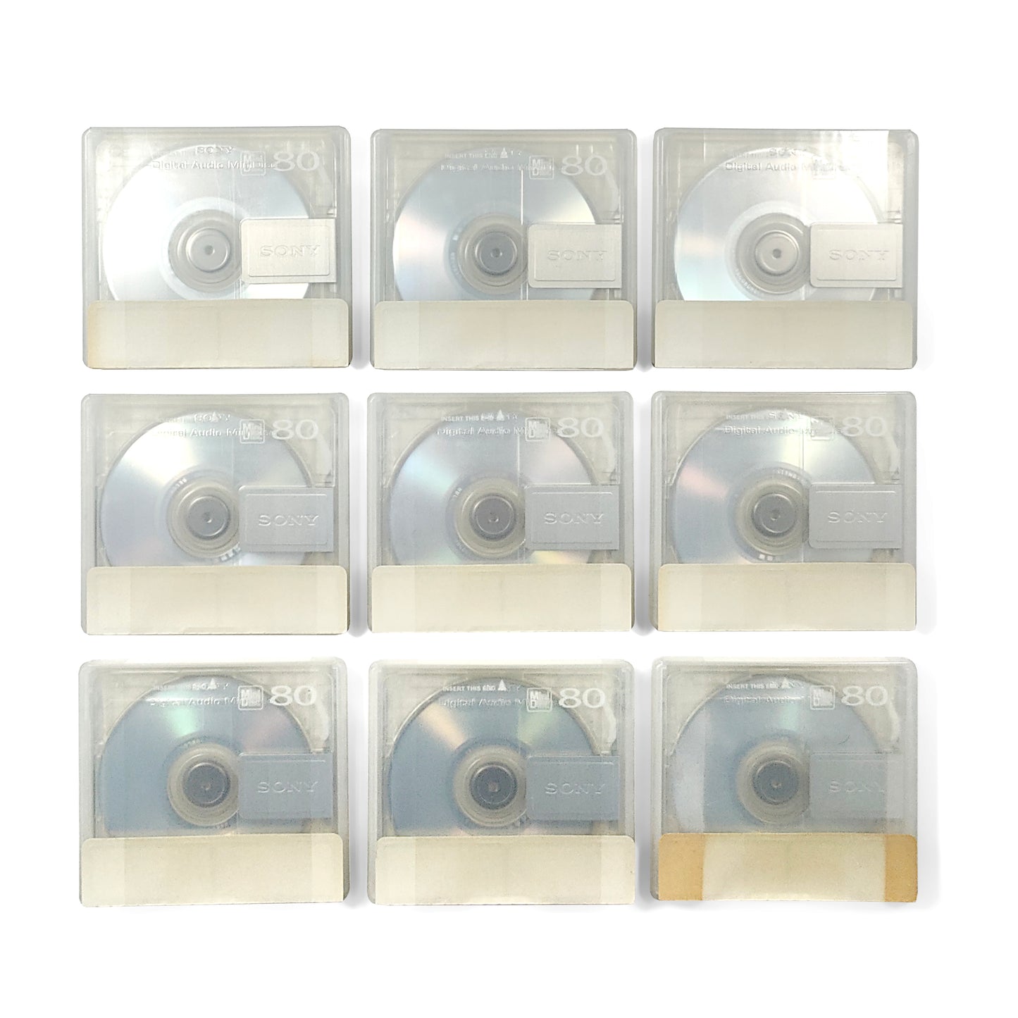 Sony Neige 80 Minute MiniDisc 9 Pack