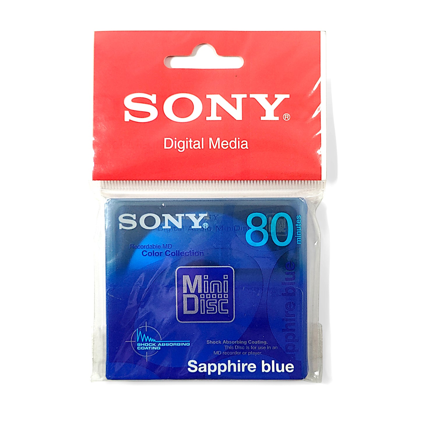 Sony Color Collection 80 Minute MiniDisc