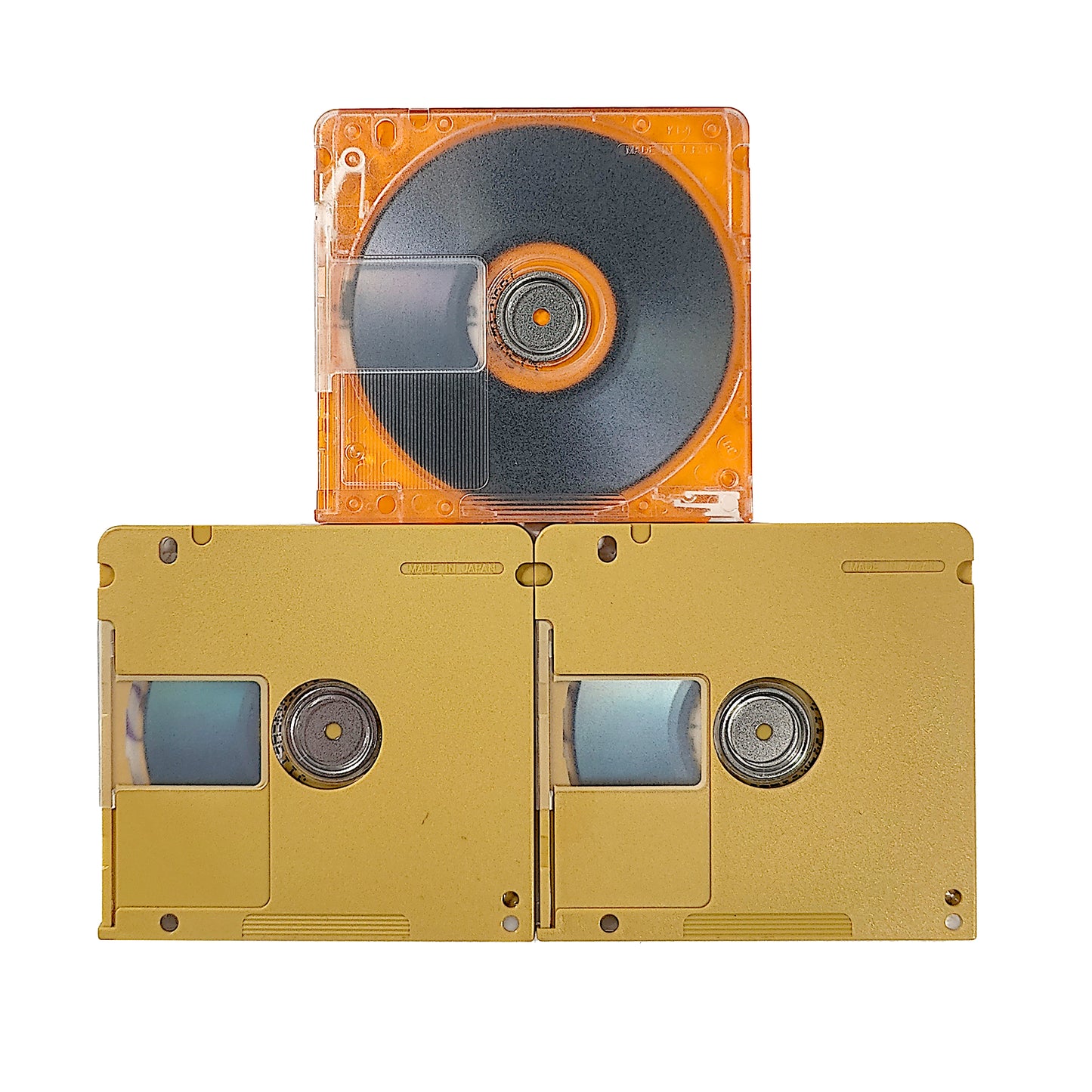 Maxell 74 & 80 Minute MiniDisc 3 Pack