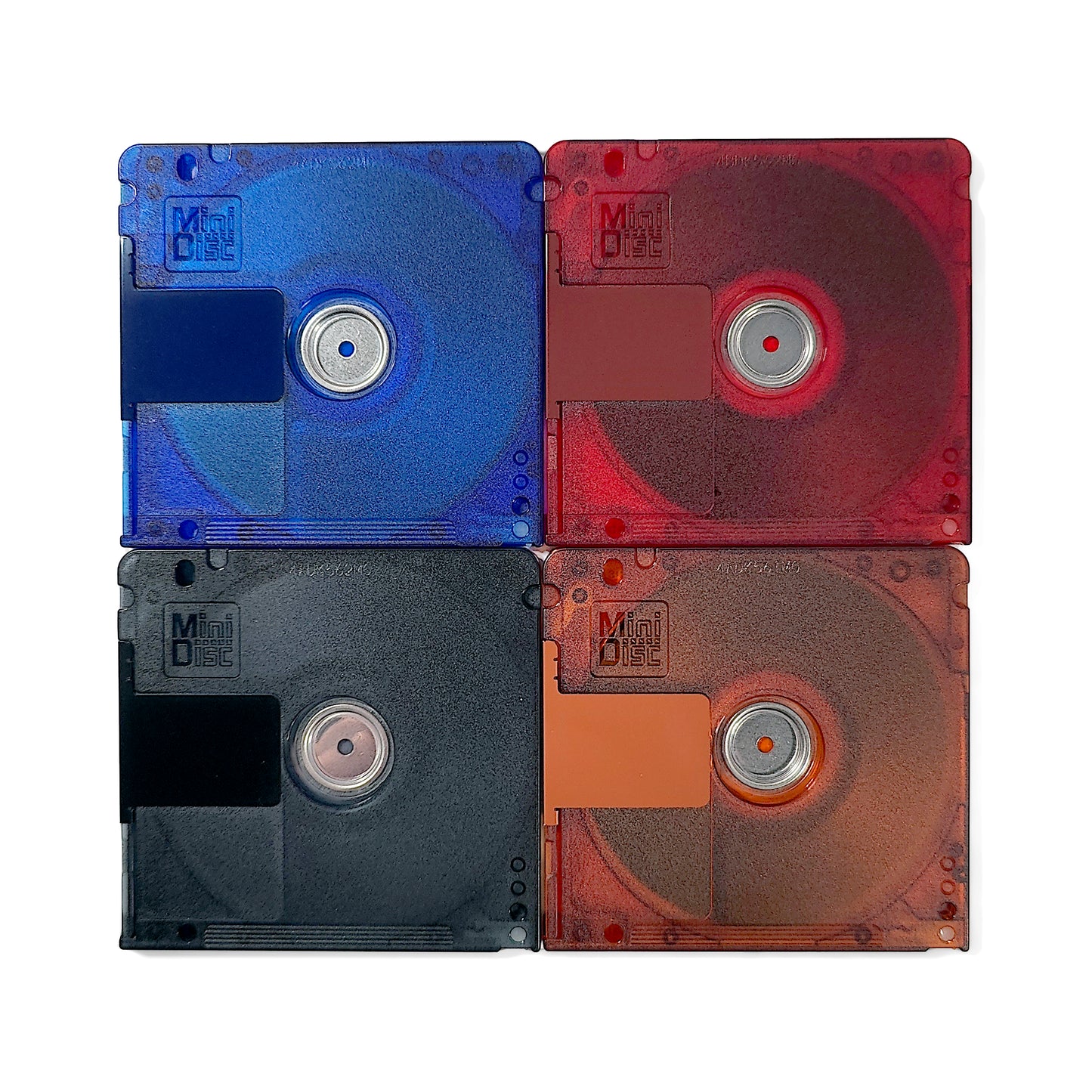 Sony Color Collection 80 Minute MiniDisc 4 Pack