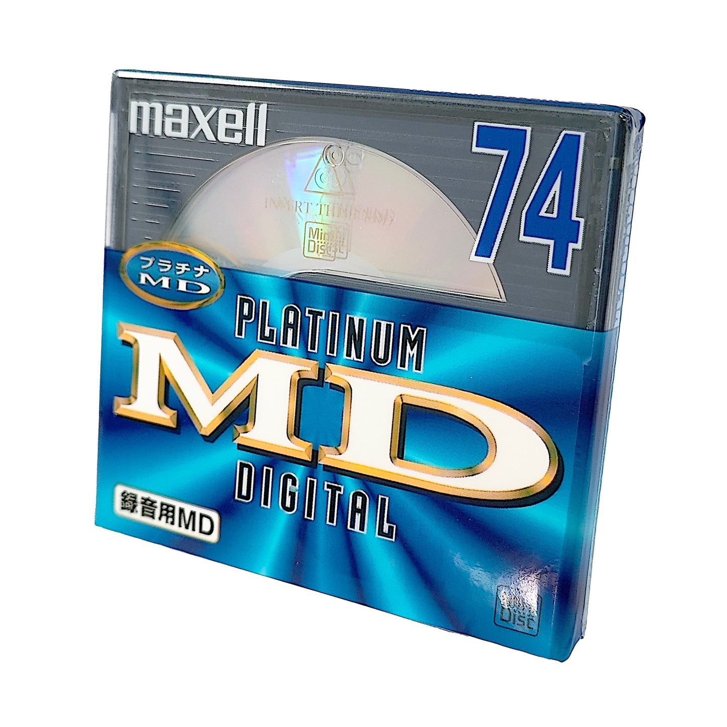 Maxell Platinum MD 74 Minute MiniDisc