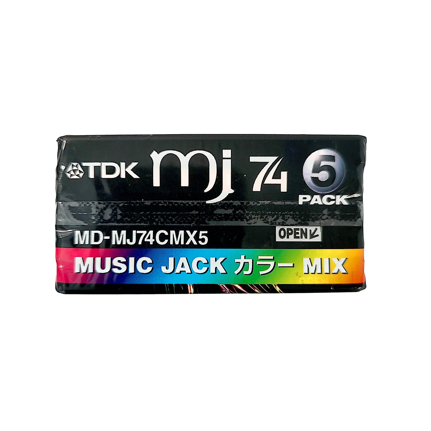 TDK Music Jack 74 Minute MiniDisc 5 Pack