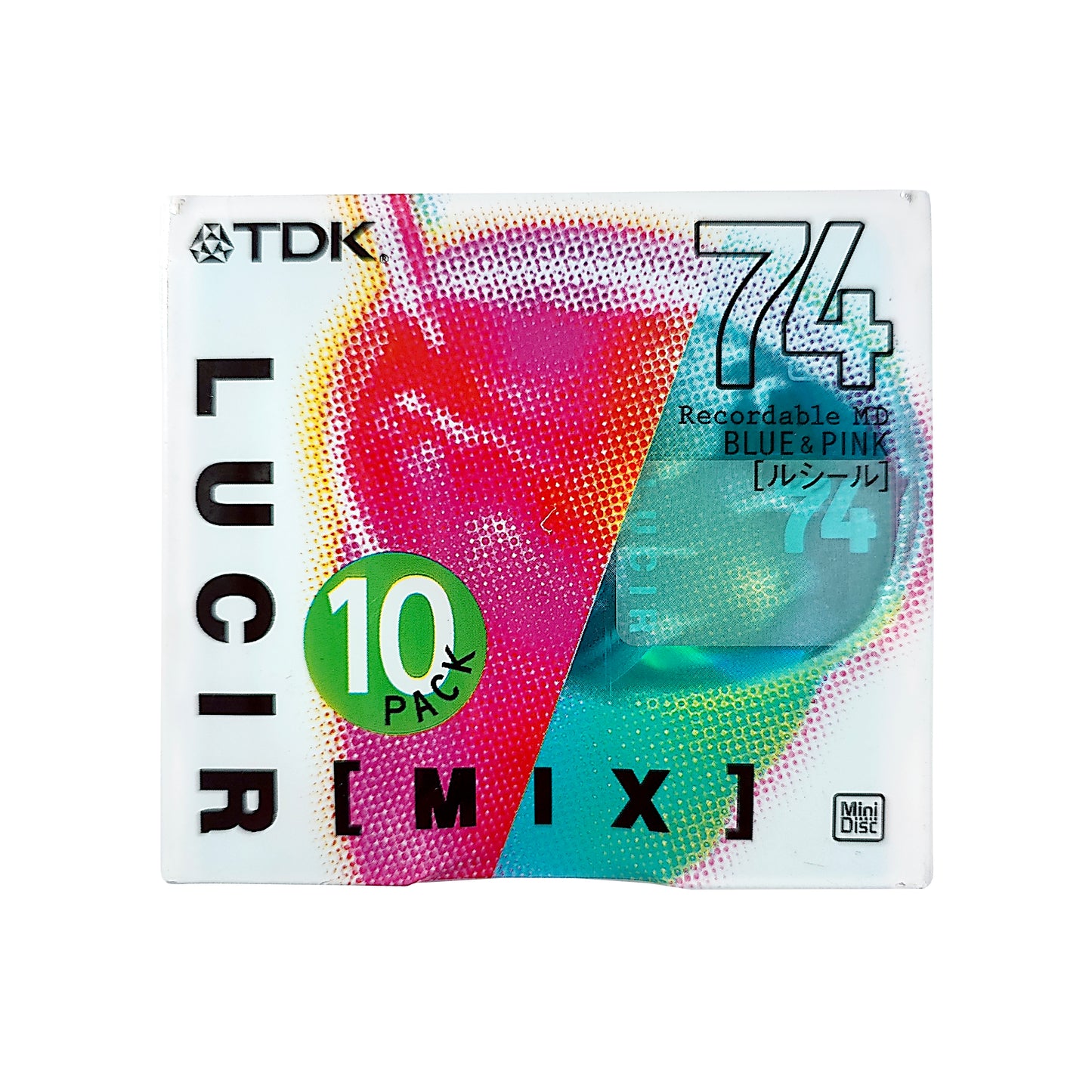 TDK Lucir 74 Minute MiniDisc 10 Pack