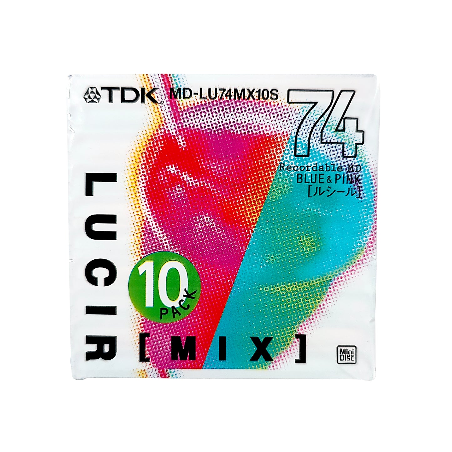 TDK Lucir 74 Minute MiniDisc 10 Pack