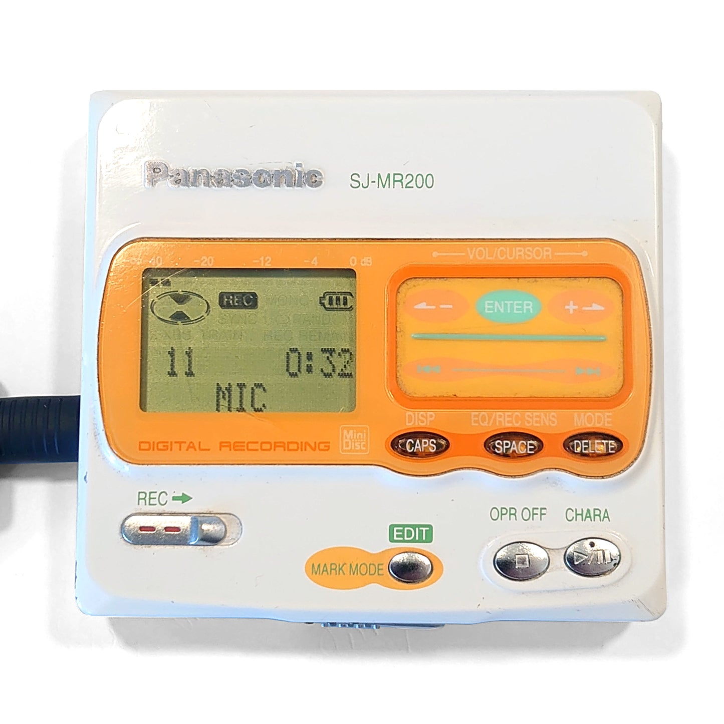 Panasonic SJ-MR200 MiniDisc Recorder Bundle