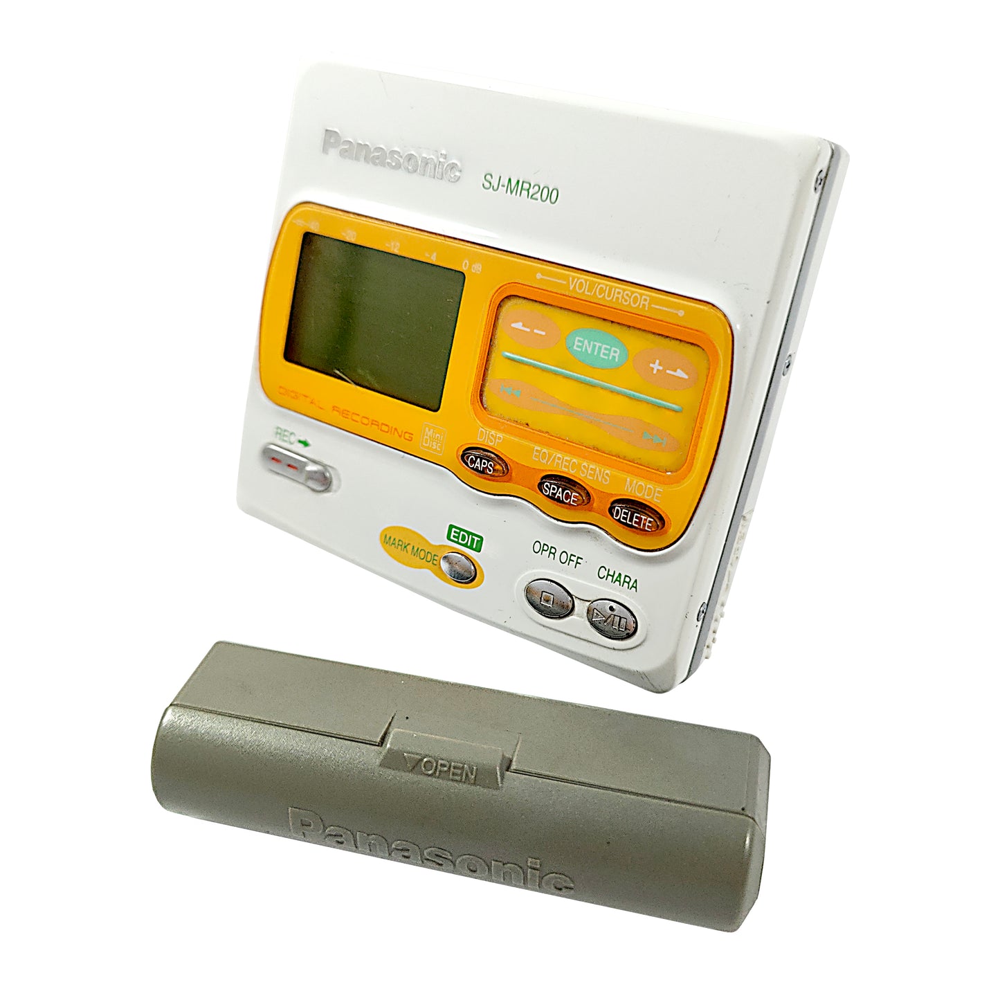 Panasonic SJ-MR200 MiniDisc Recorder Bundle