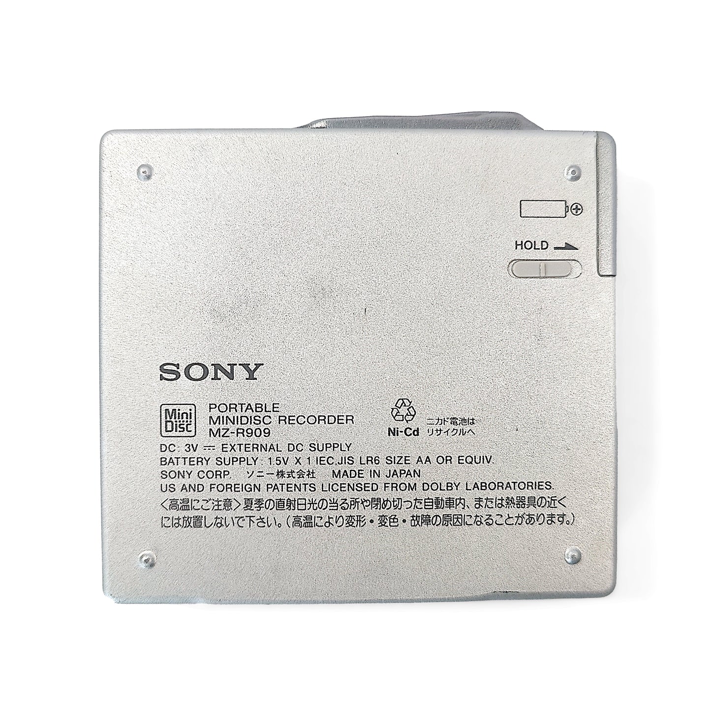 Sony MZ-R909 MiniDisc Recorder