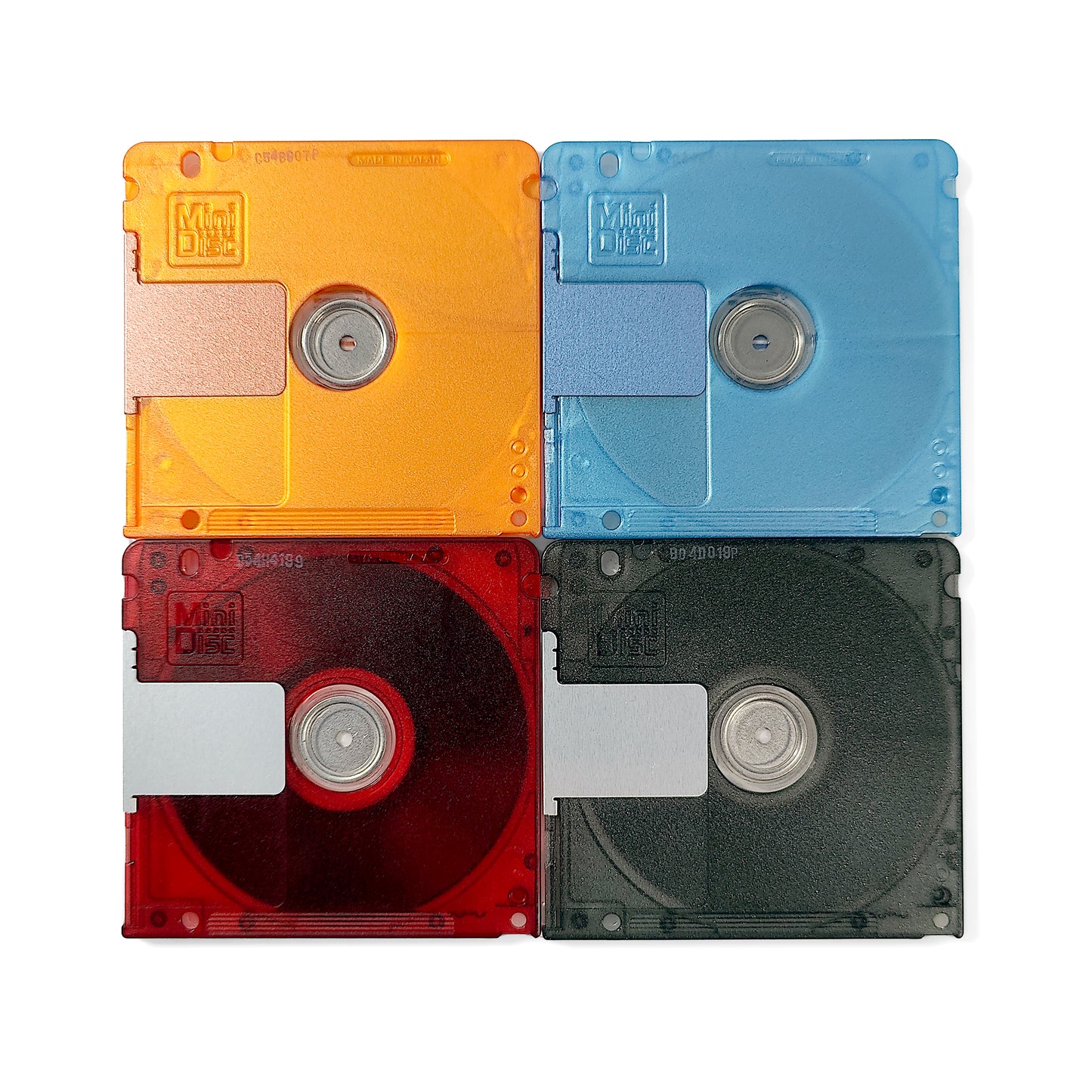 Sony Sparkling 74 Minute MiniDisc 4 Pack